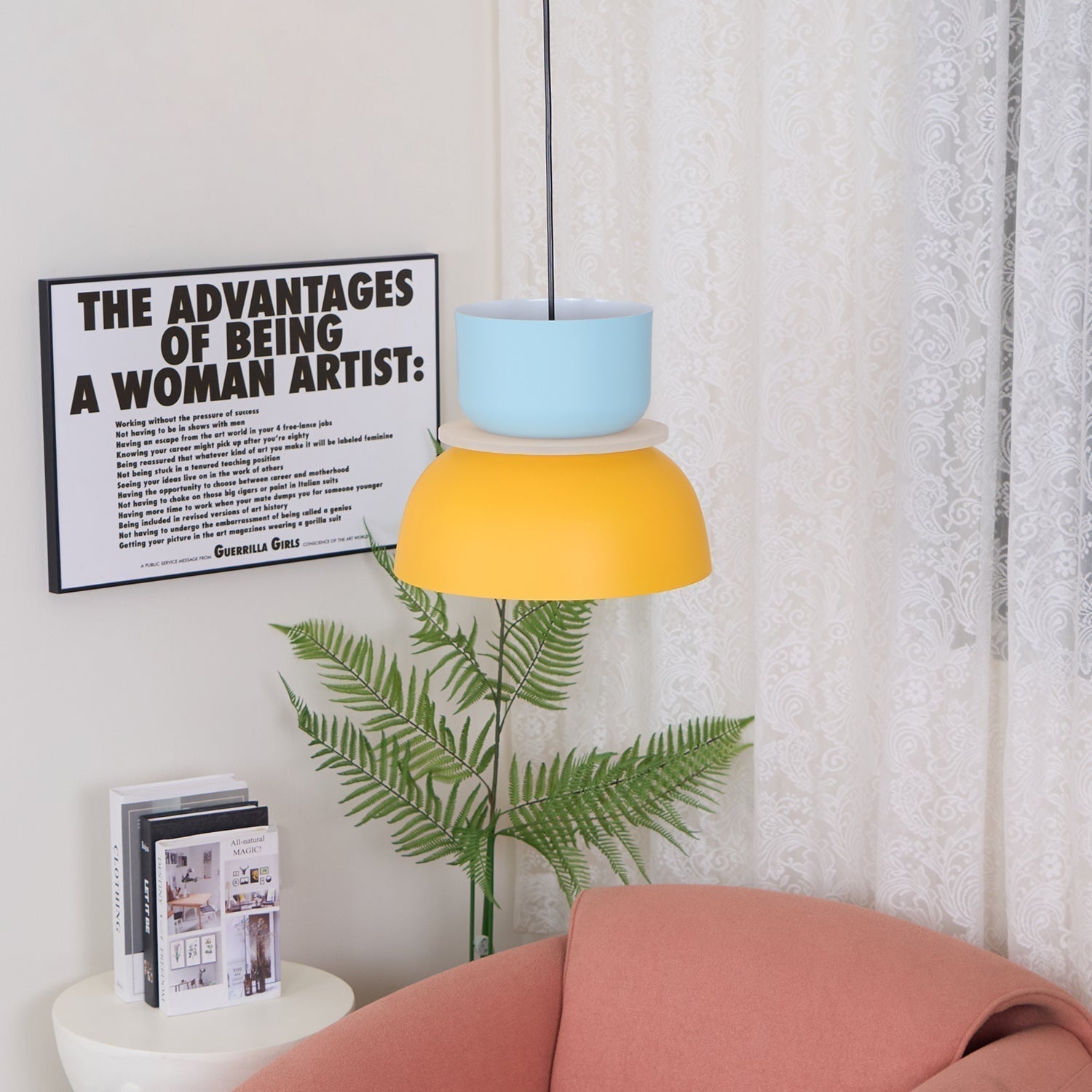 Vespece Acrylic Minimalistic Pendant Light