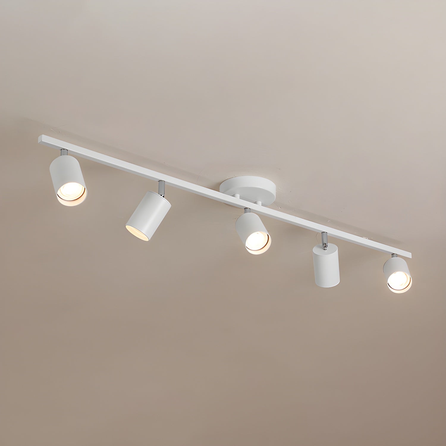 Quadra Aluminum Contemporary Ceiling Light