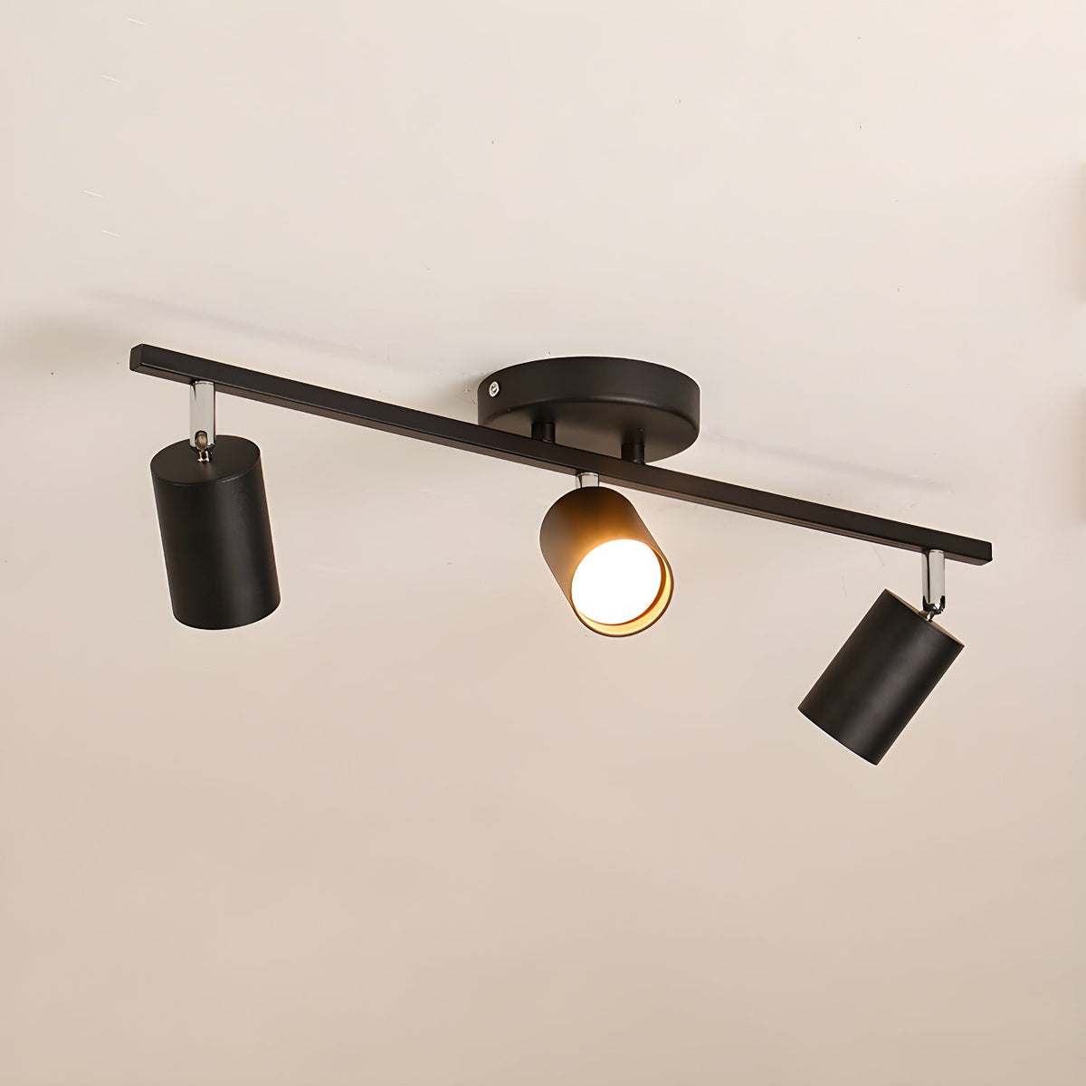 Quadra Aluminum Contemporary Ceiling Light
