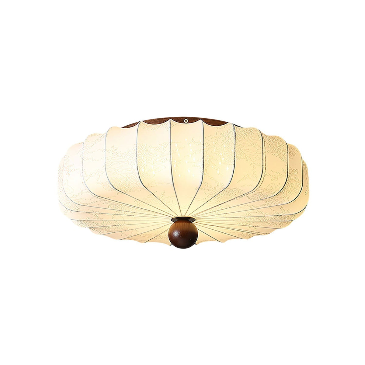 Lotus Fabric Fashion Ceiling Light