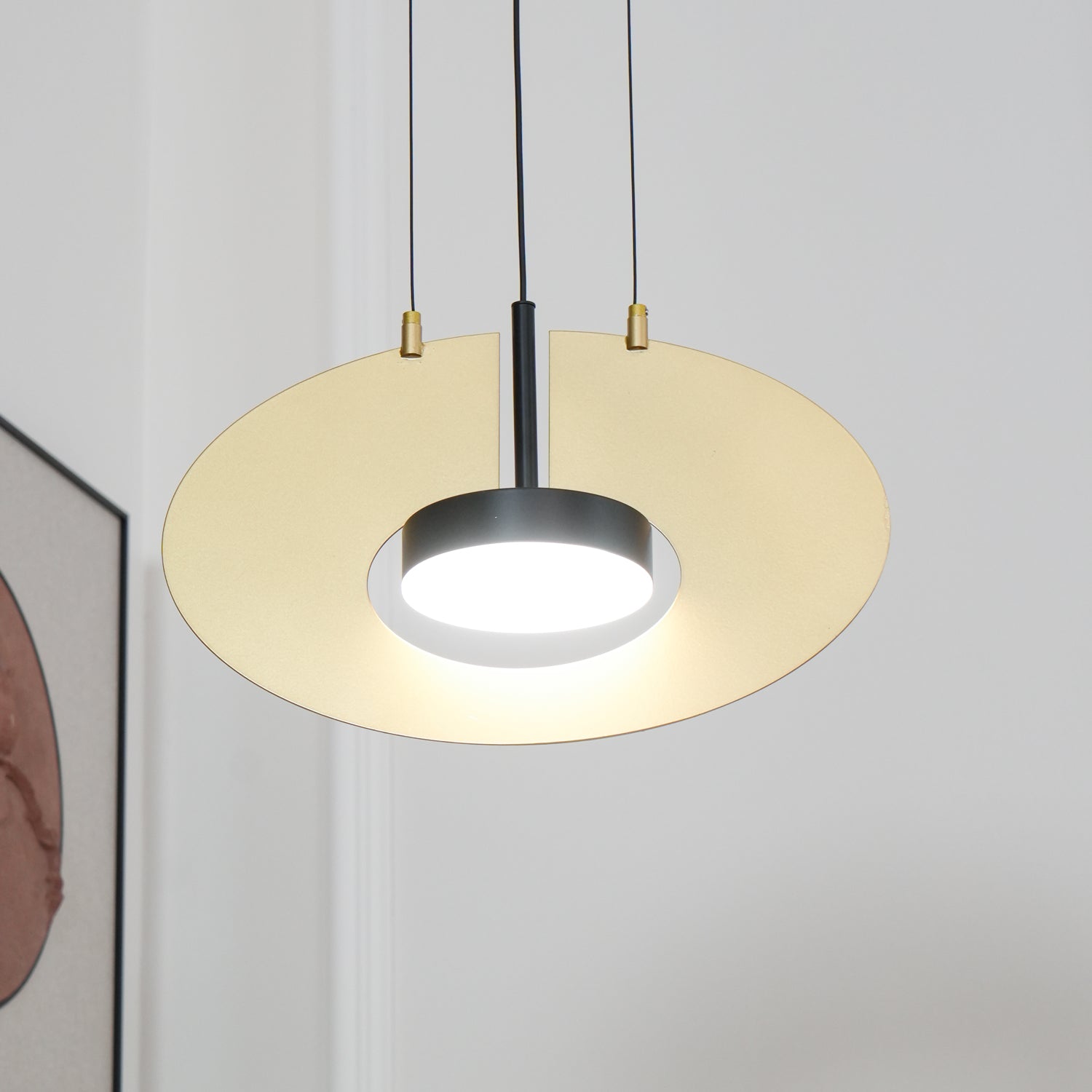 Sirixy Pendant Lamp Oval Ring Geometric