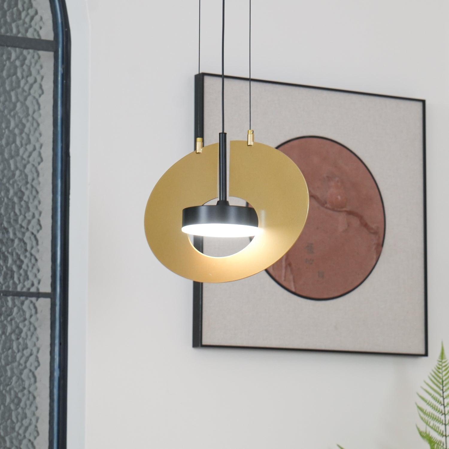 Sirixy Pendant Lamp Oval Ring Geometric