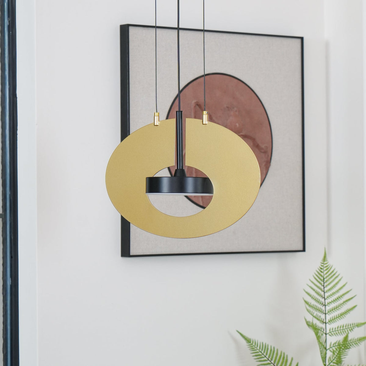 Sirixy Pendant Lamp Oval Ring Geometric