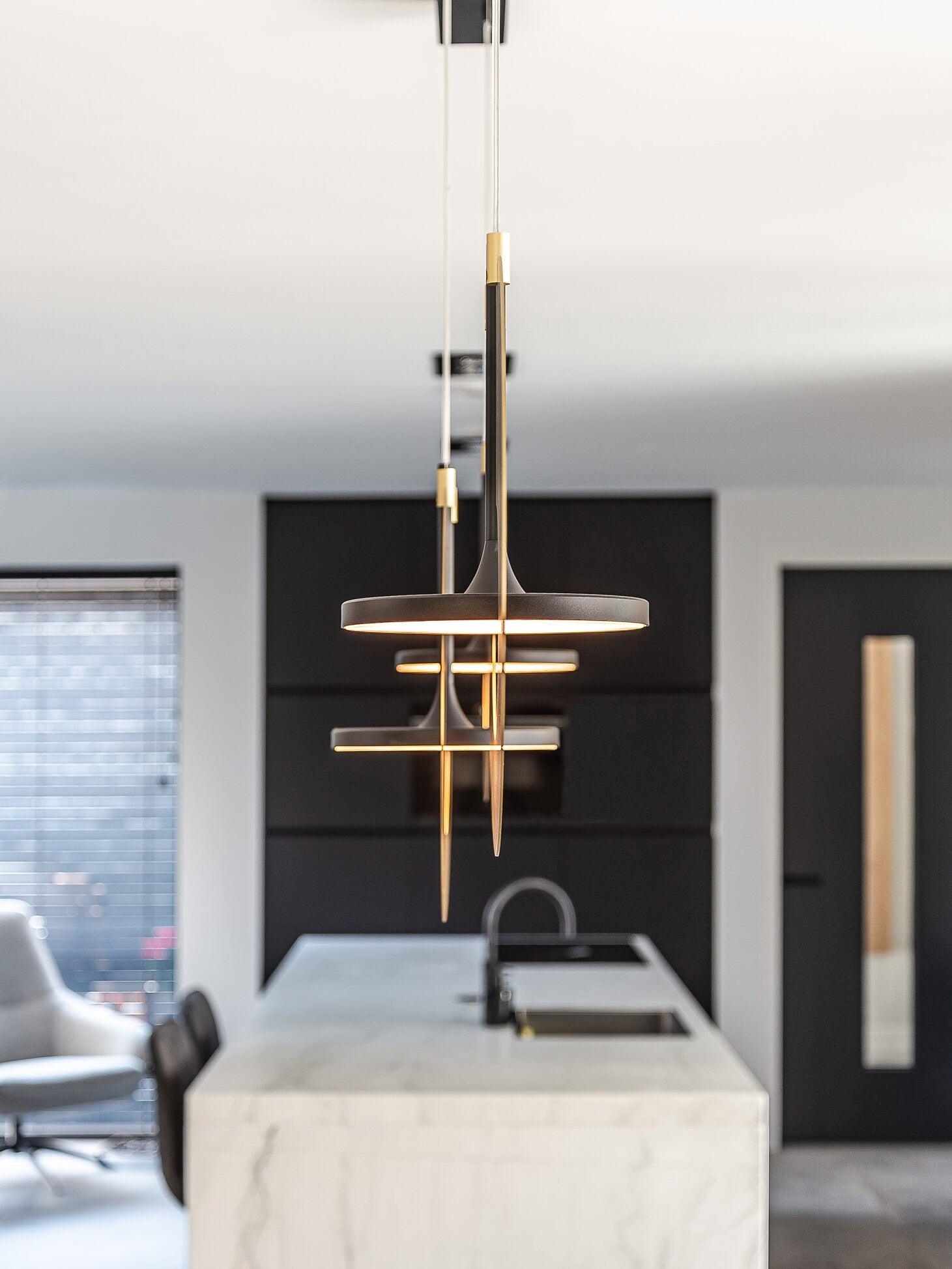 Sirixy Pendant Lamp Oval Ring Geometric
