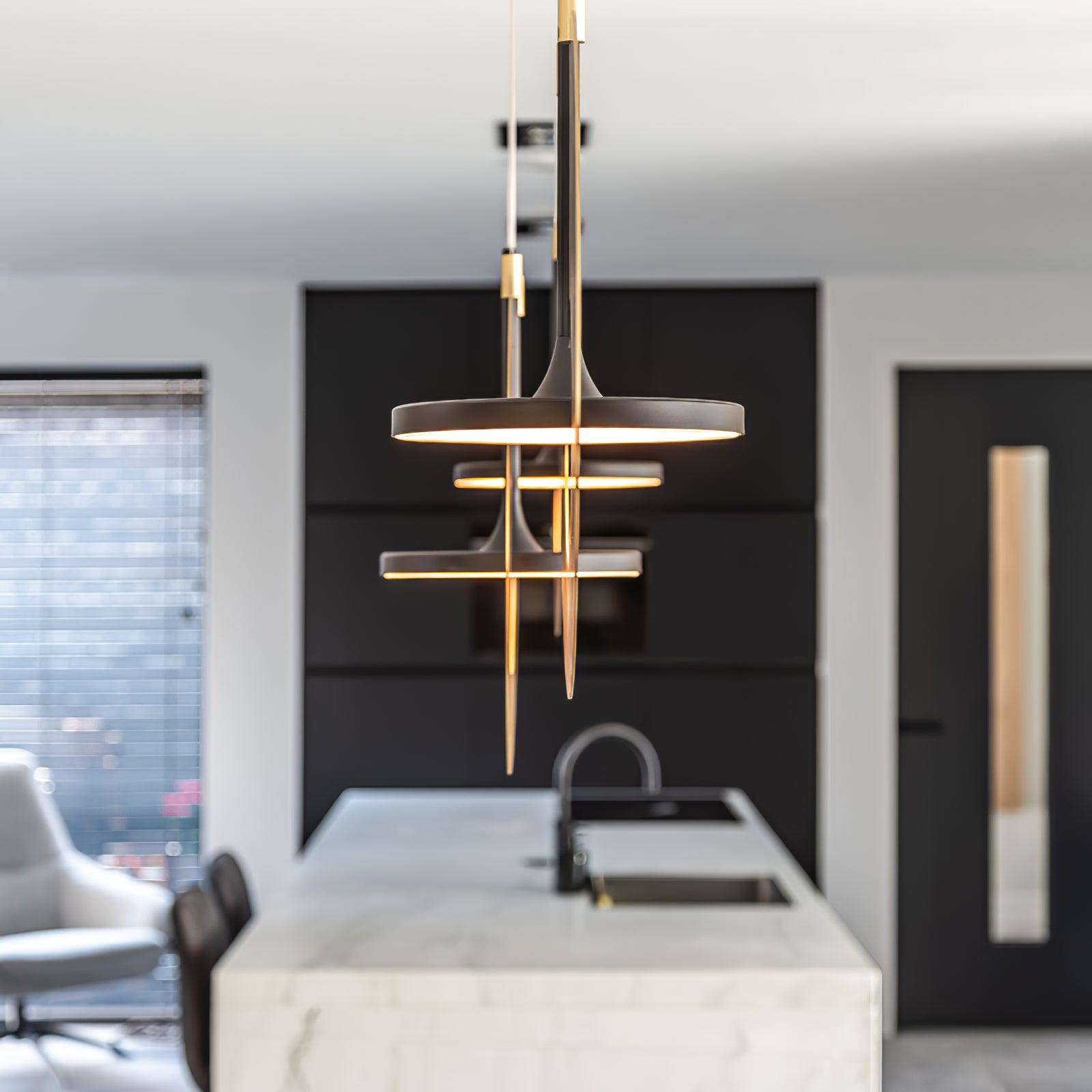 Sirixy Pendant Lamp Oval Ring Geometric