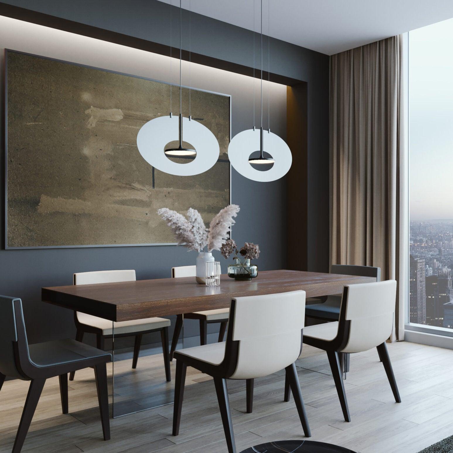 Sirixy Pendant Lamp Oval Ring Geometric
