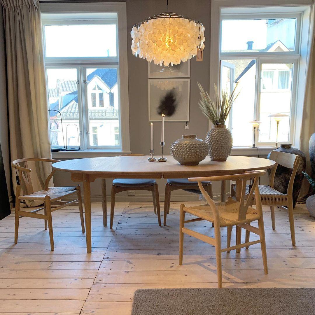 Rivena Pendant Lamp Round Shell Ring