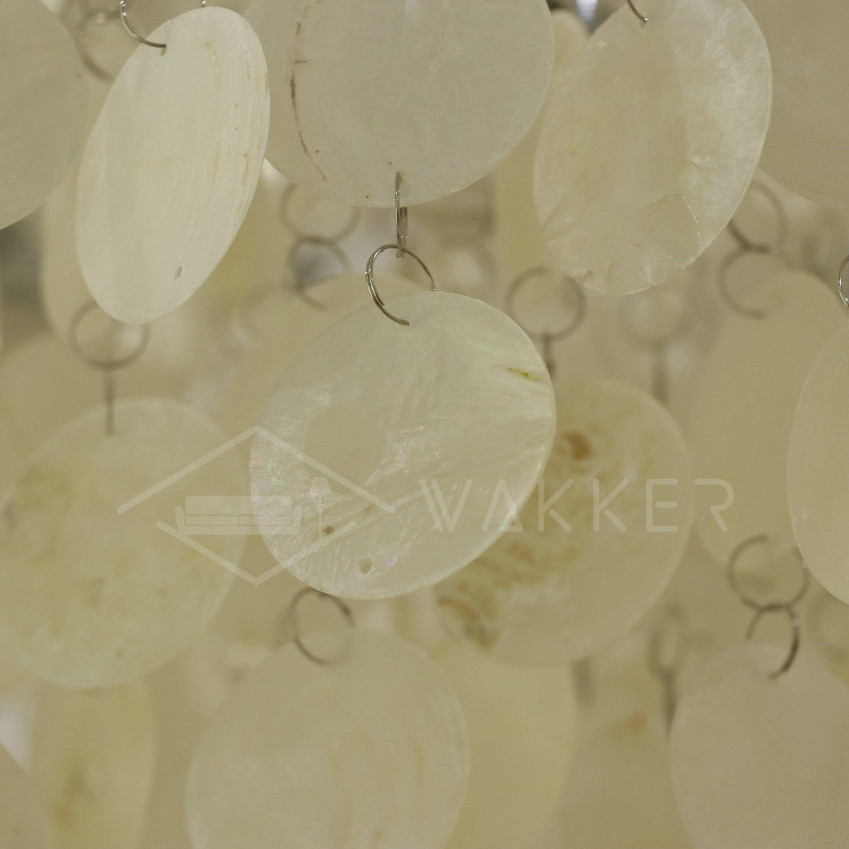 Rivena Pendant Lamp Round Shell Ring