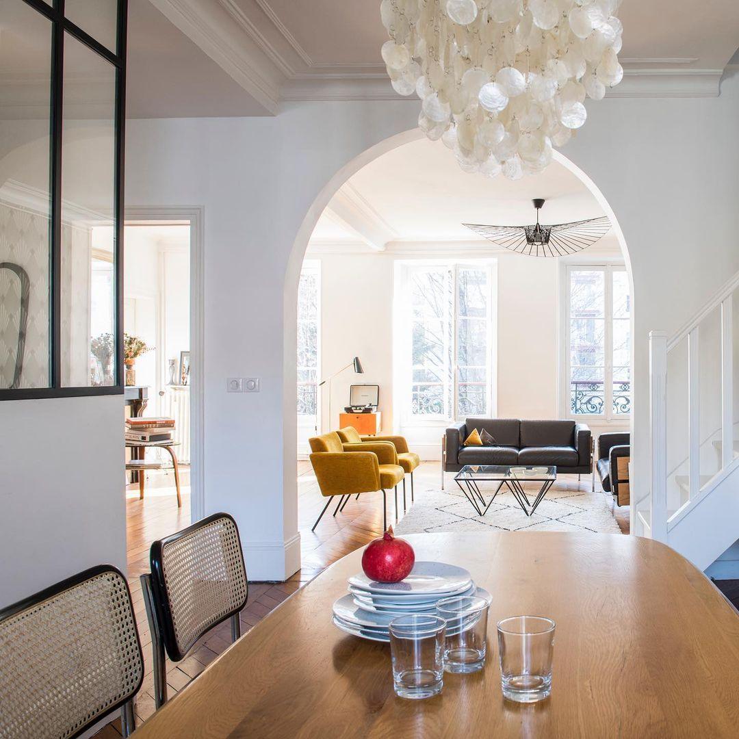 Rivena Pendant Lamp Round Shell Ring
