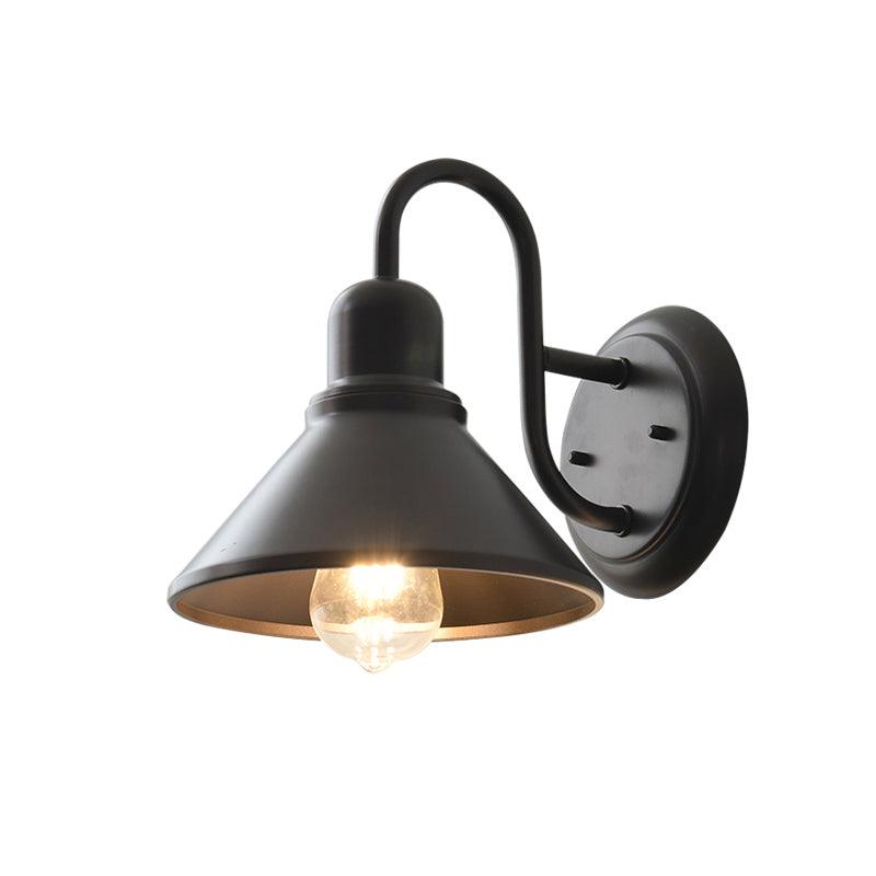 Elion Vintage Cone-shaped Ourdoor Wall Lamp