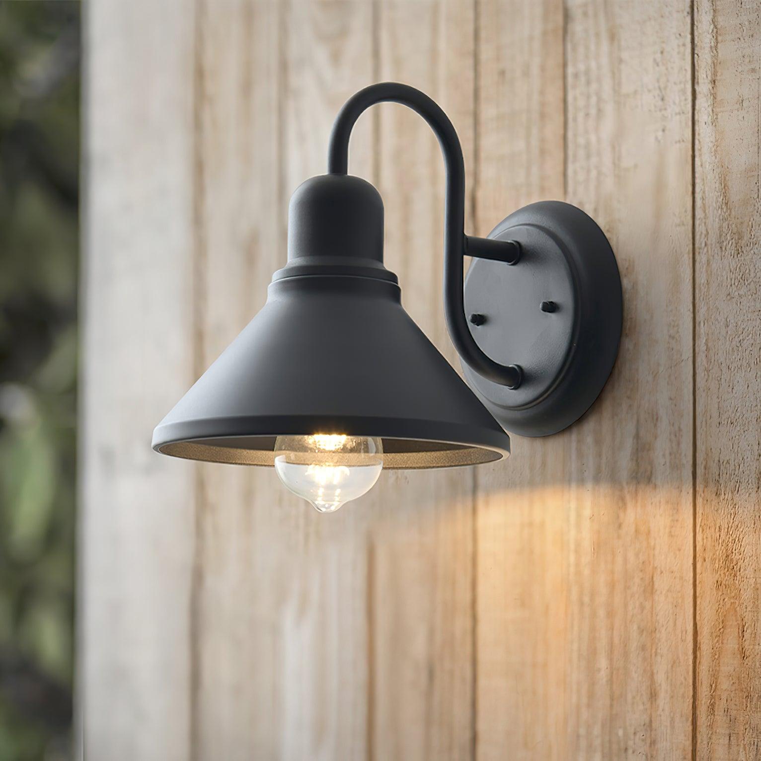 Elion Vintage Cone-shaped Ourdoor Wall Lamp