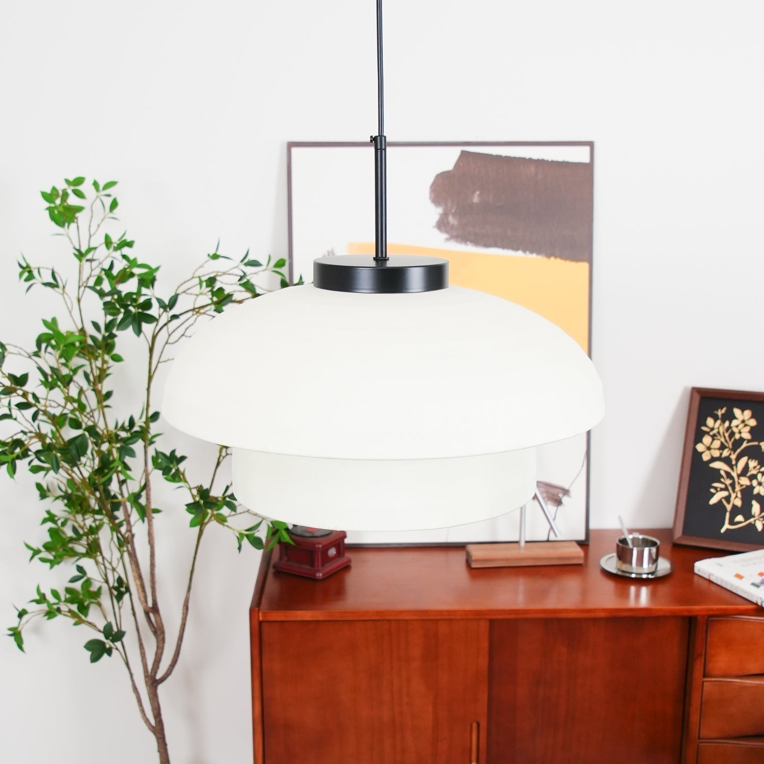 Zelvin Fabric Artistic Pendant Light