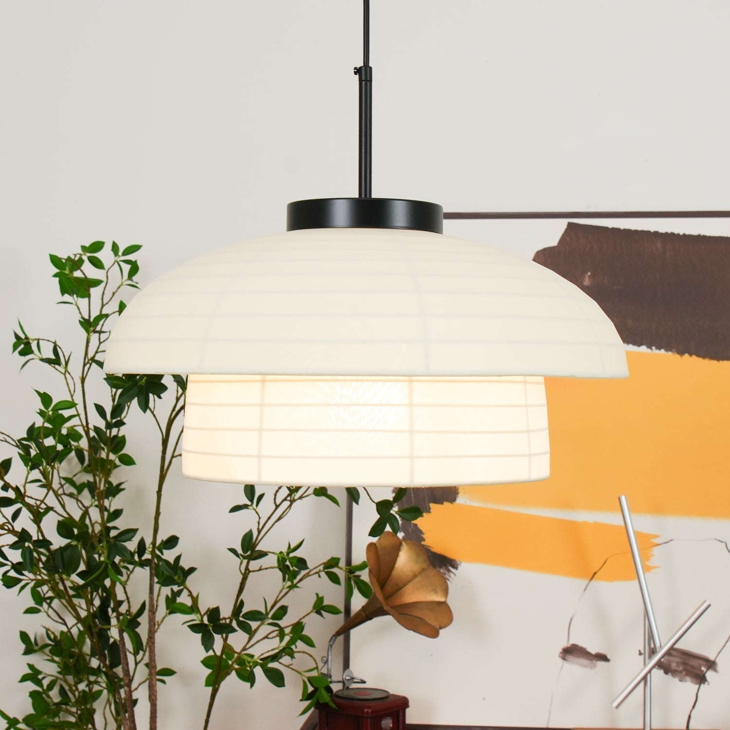 Zelvin Fabric Artistic Pendant Light