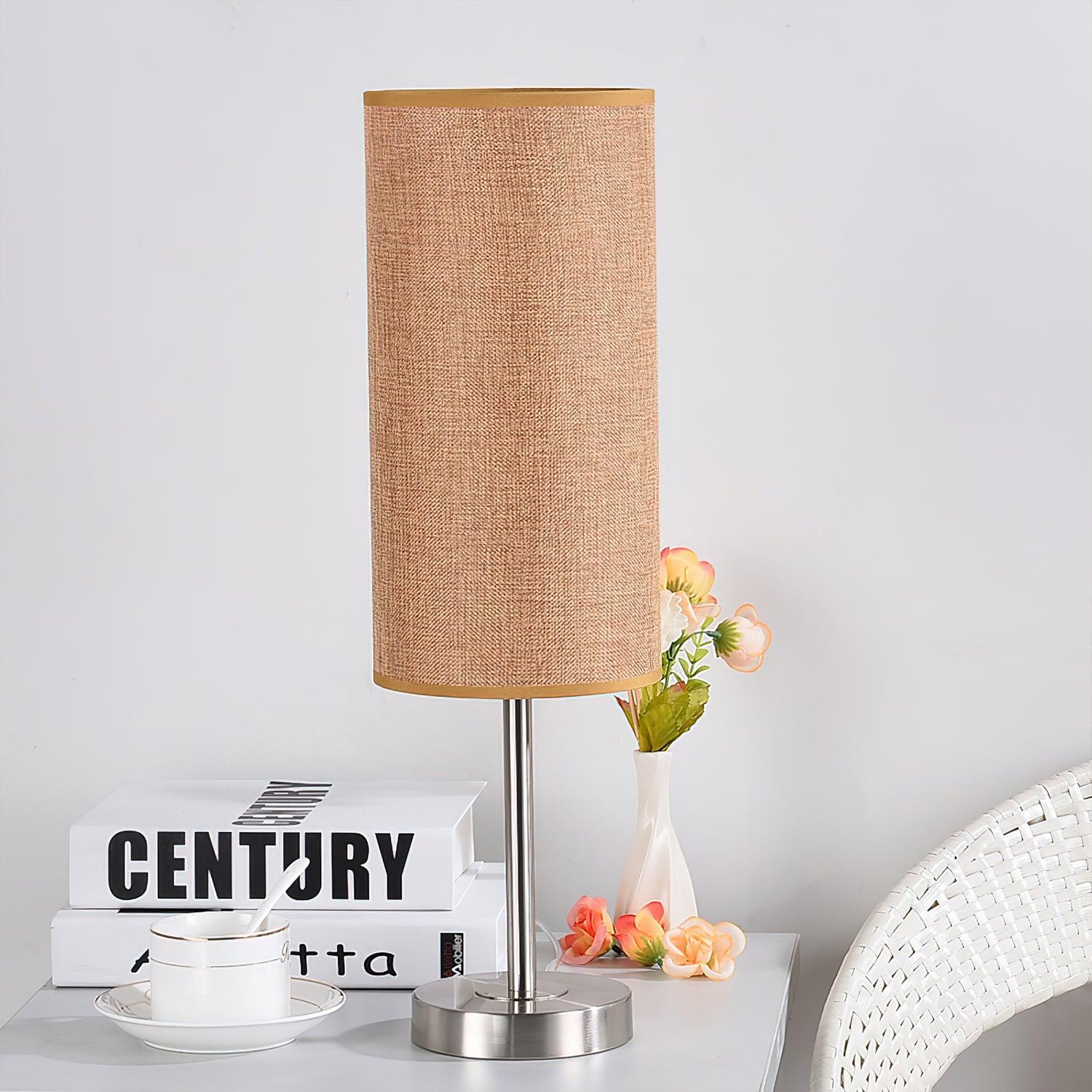 Brirel Fabric Minimalist Table Lamp