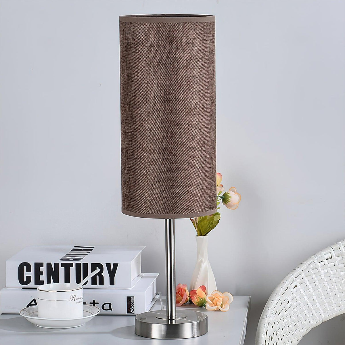 Brirel Fabric Minimalist Table Lamp