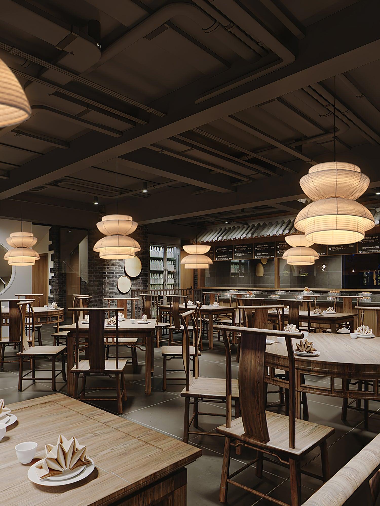 Zelvin Fabric Artistic Pendant Light