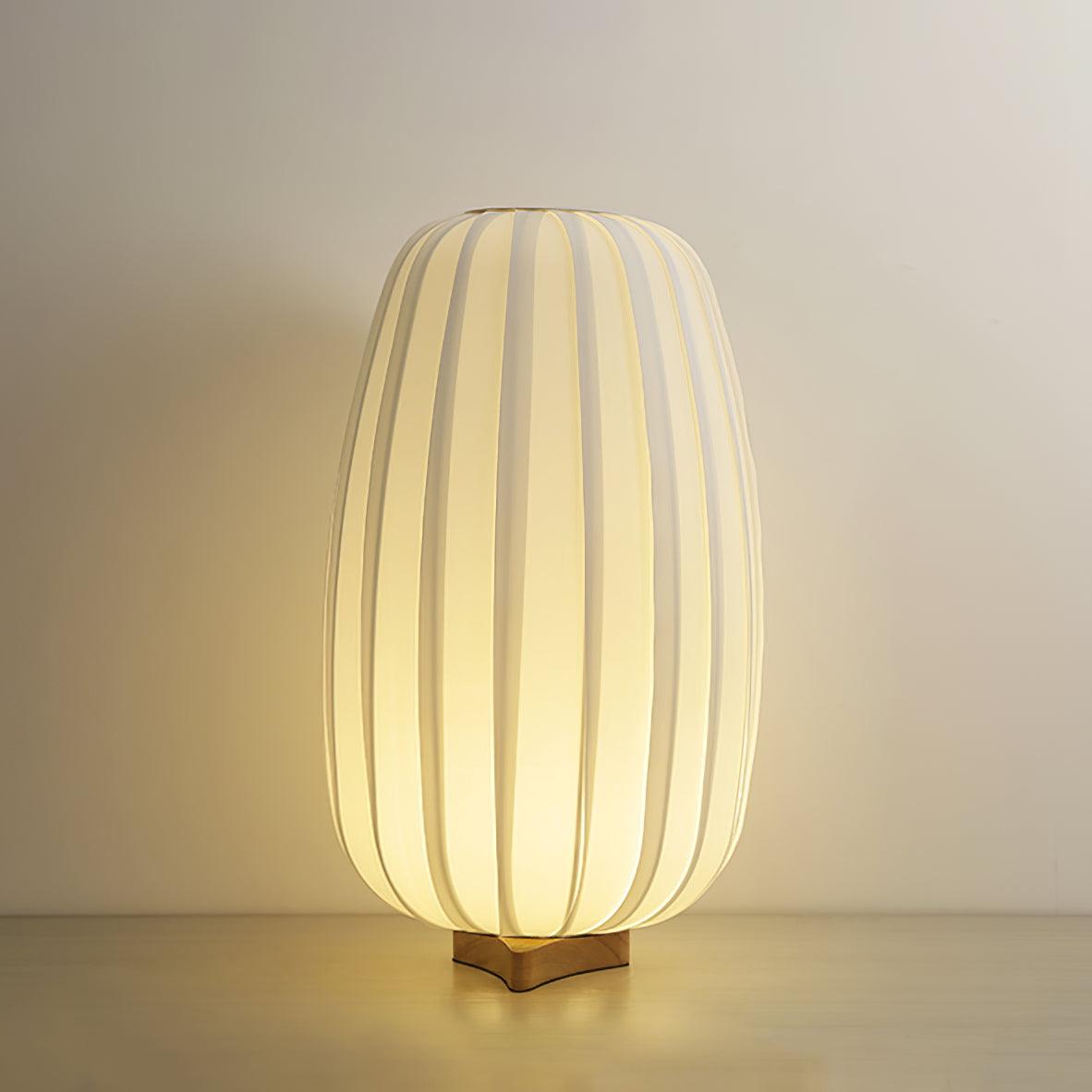 Solisuce Fabric Minimalist Table Lamp - Neutral Decor