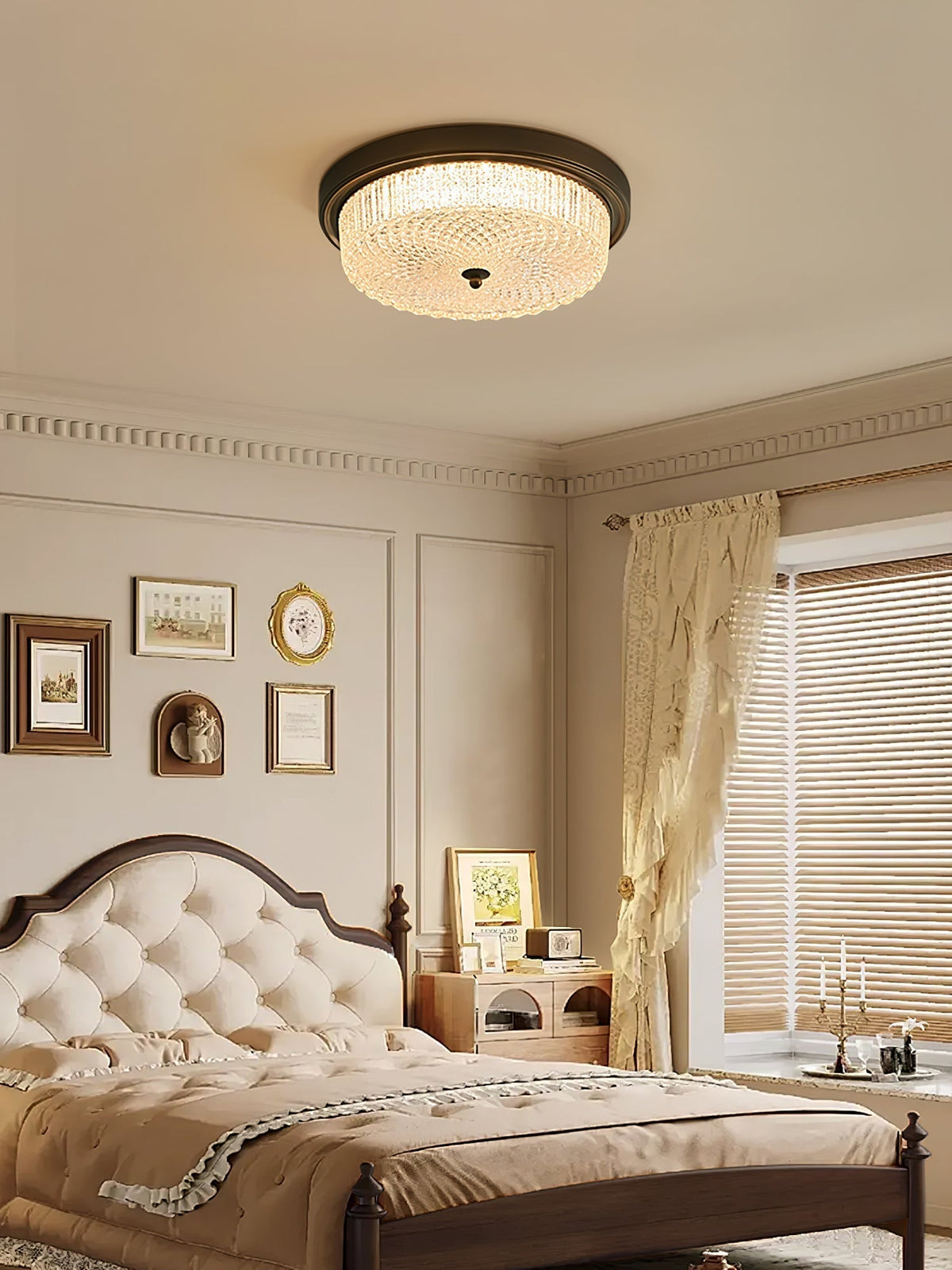 Ilsolen Nordic Art Classic Glass Ceiling Lamp