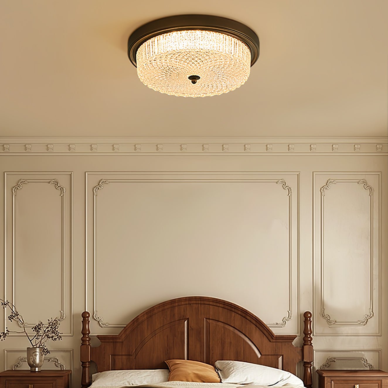 Ilsolen Nordic Art Classic Glass Ceiling Lamp