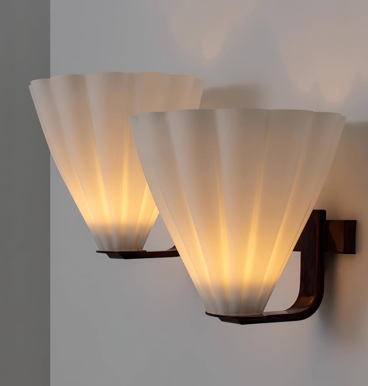 Ixelyn Shaped Glass Wall Sconce