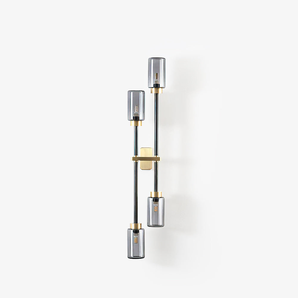 Lustra Wall Lamp Cylinder Glass Linear - Neutral Decor