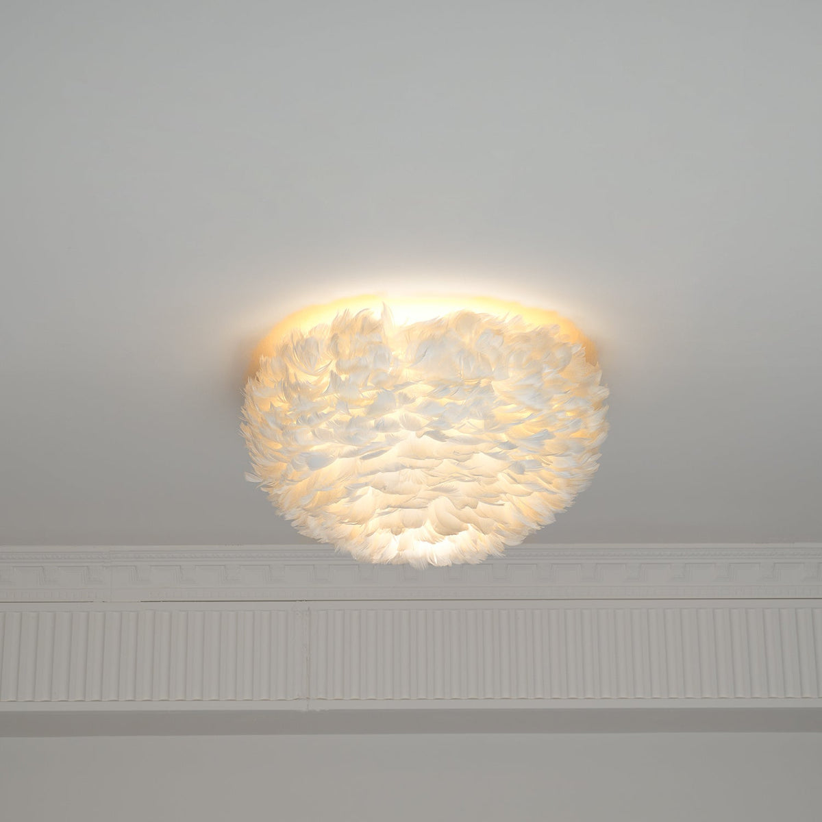 Zalore Premium Nordic Art Feathered Ceiling Lamp