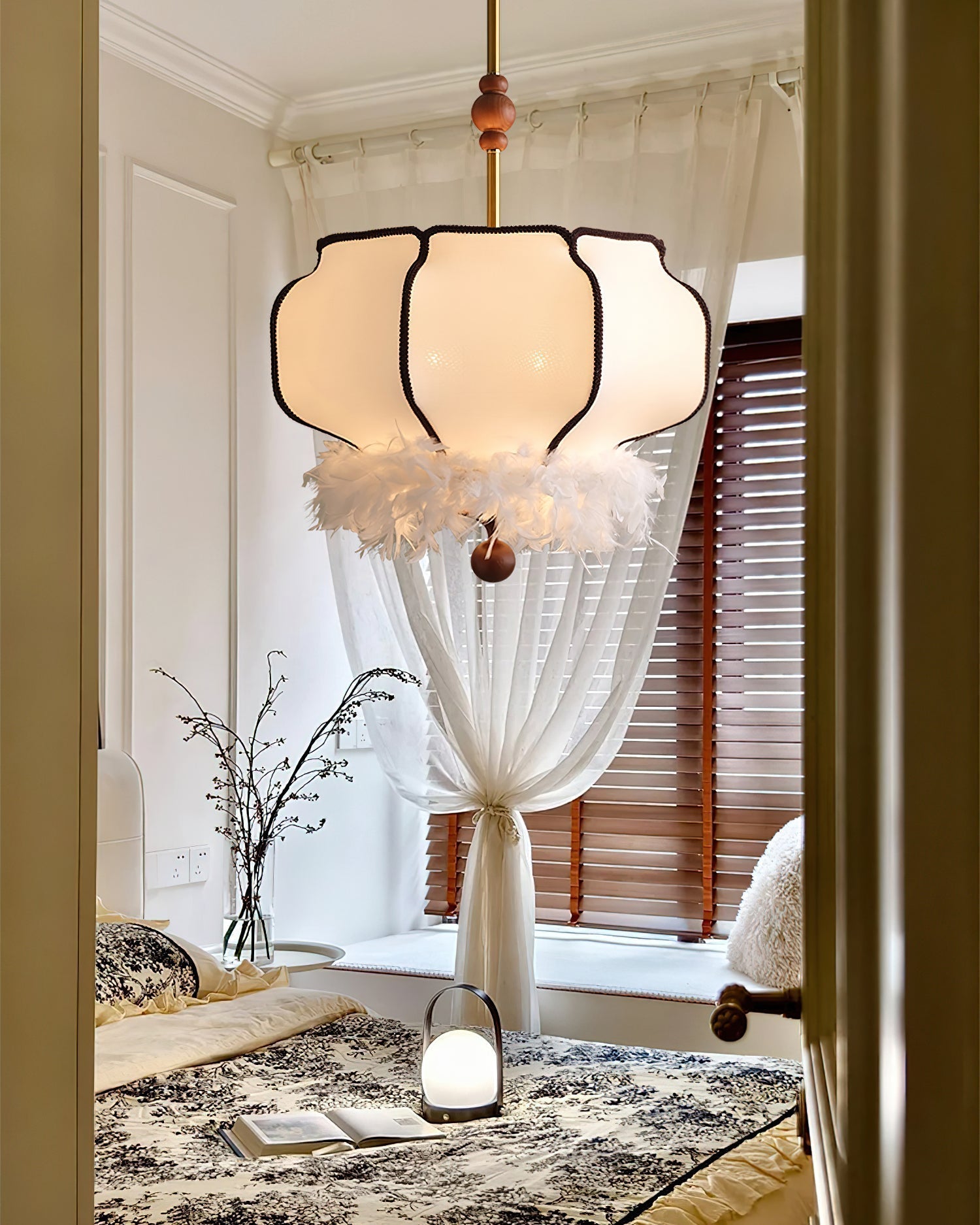 Lineleria Luxury Fabric Pendant Light