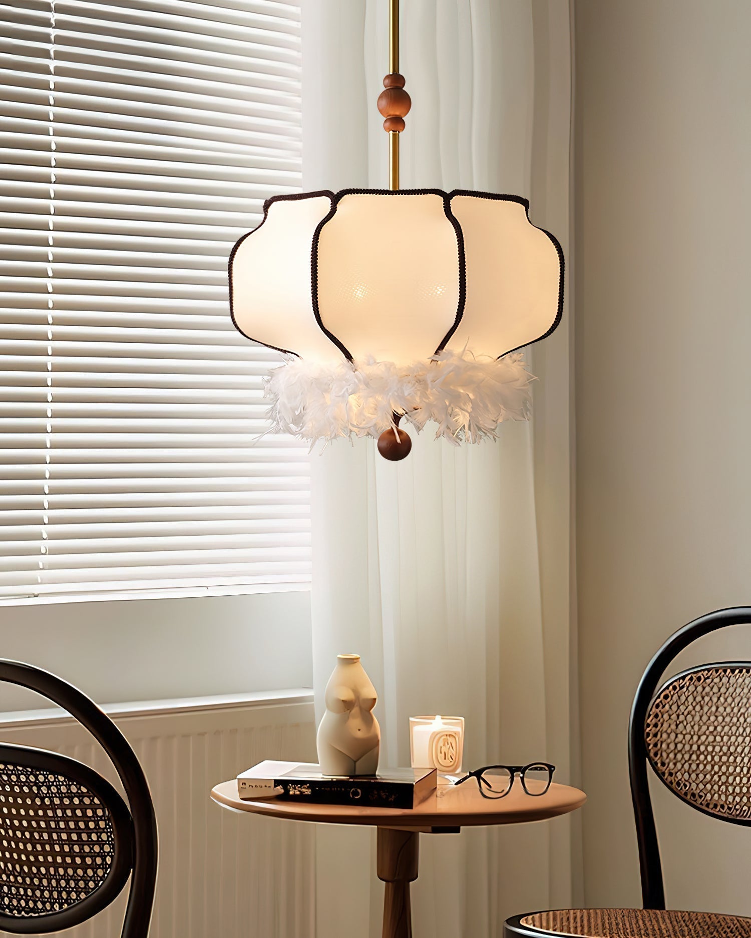 Lineleria Luxury Fabric Pendant Light