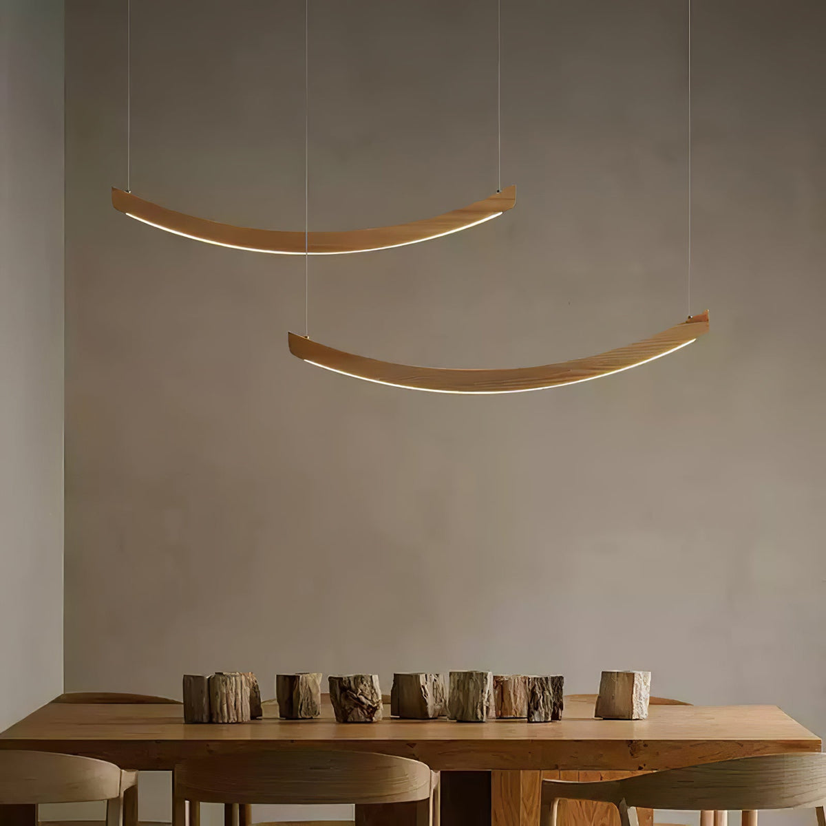 Sororelle Crescent Pendant Lamp