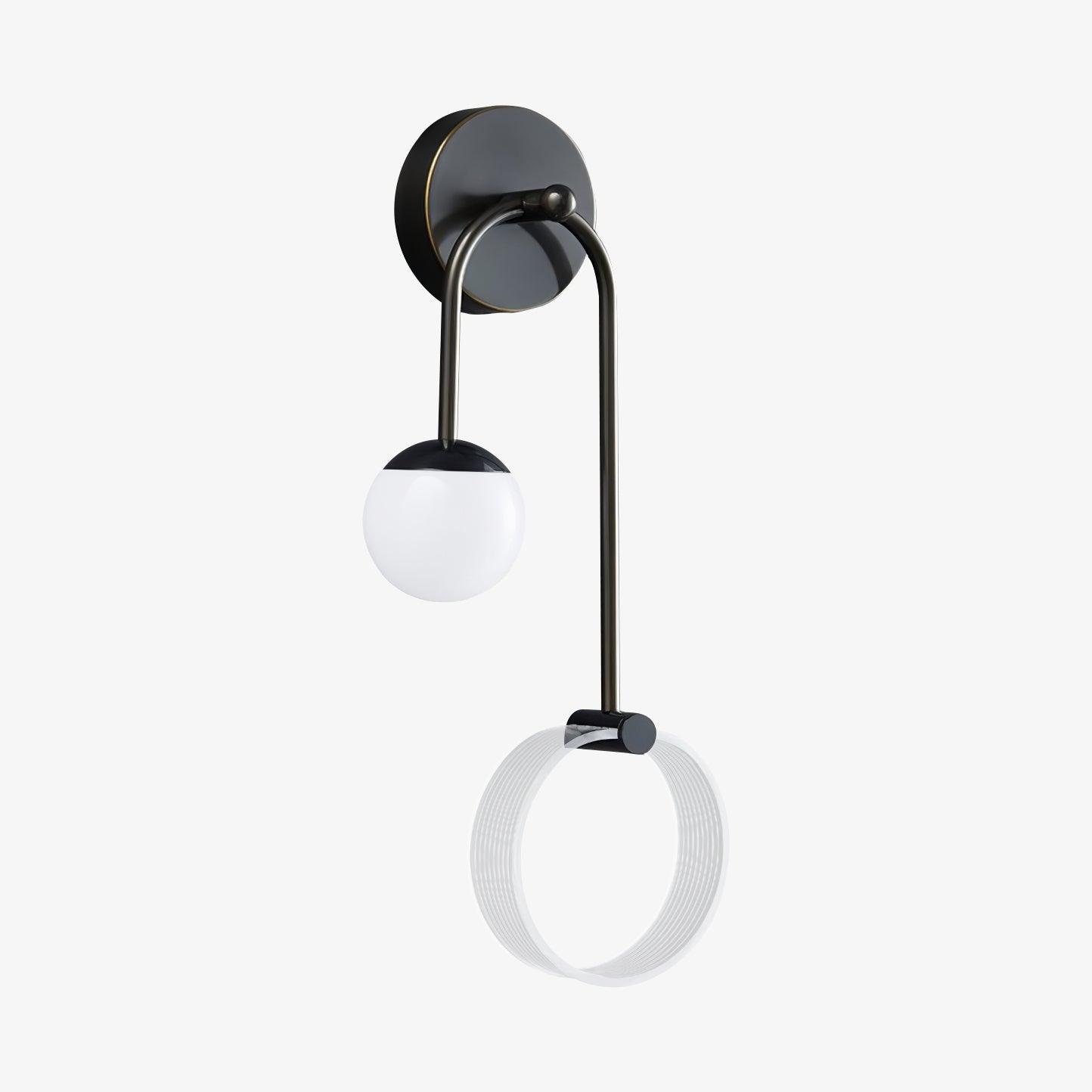 Warren Modern Minimalist LED Brass Wall Light