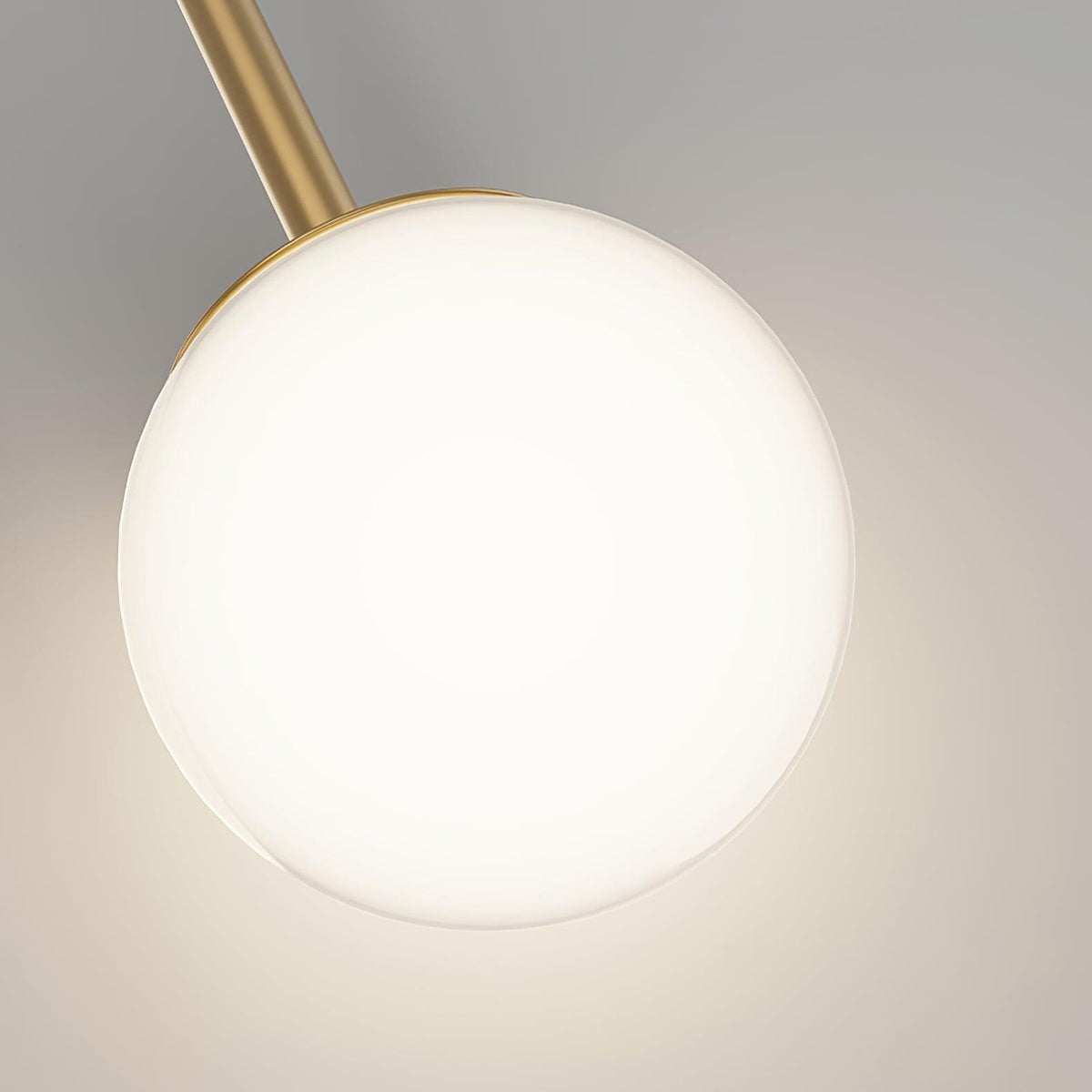 Warren Modern Minimalist LED Brass Wall Light
