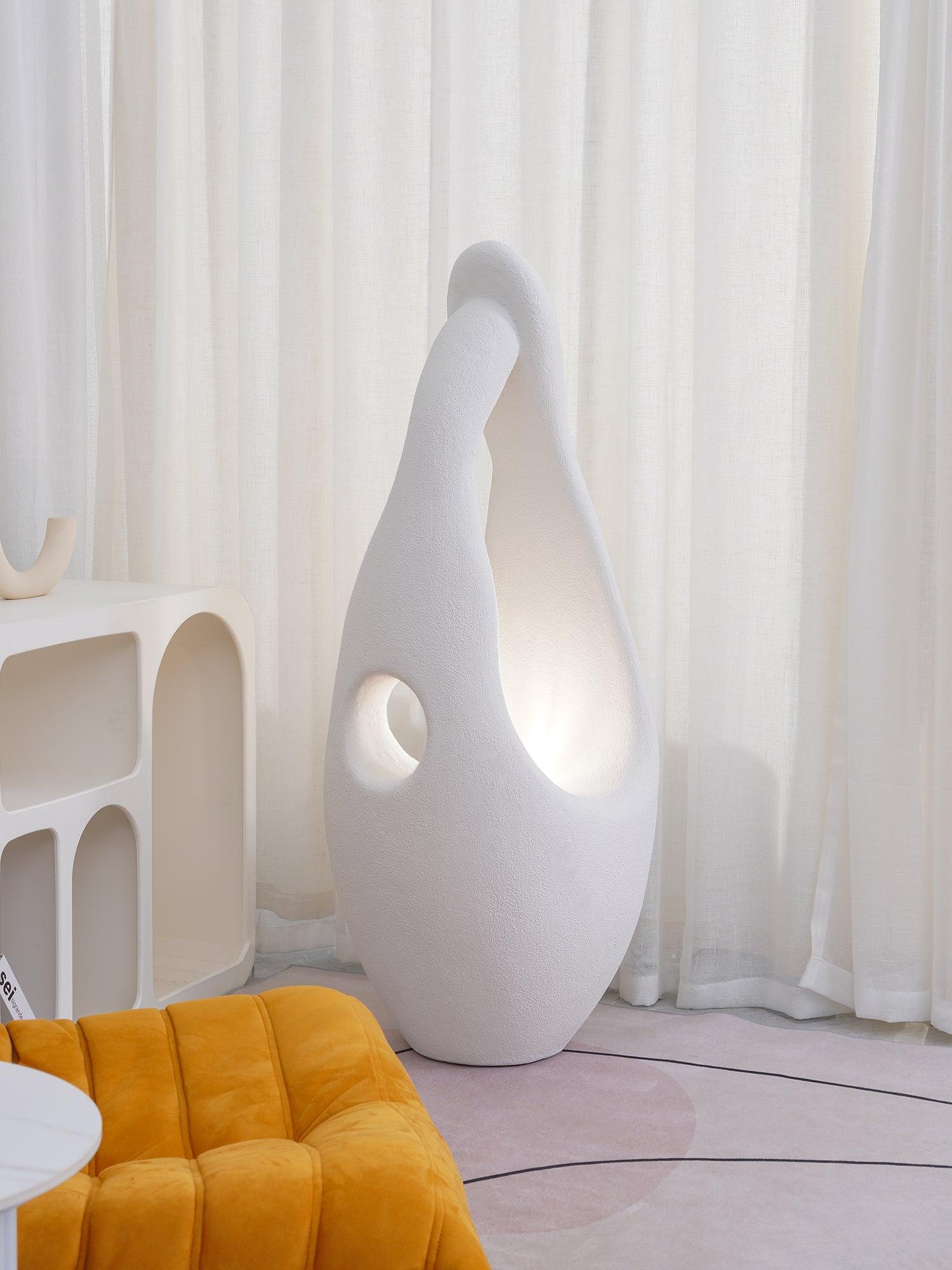 Luo Minimalist Polystyrene Floor Lamp