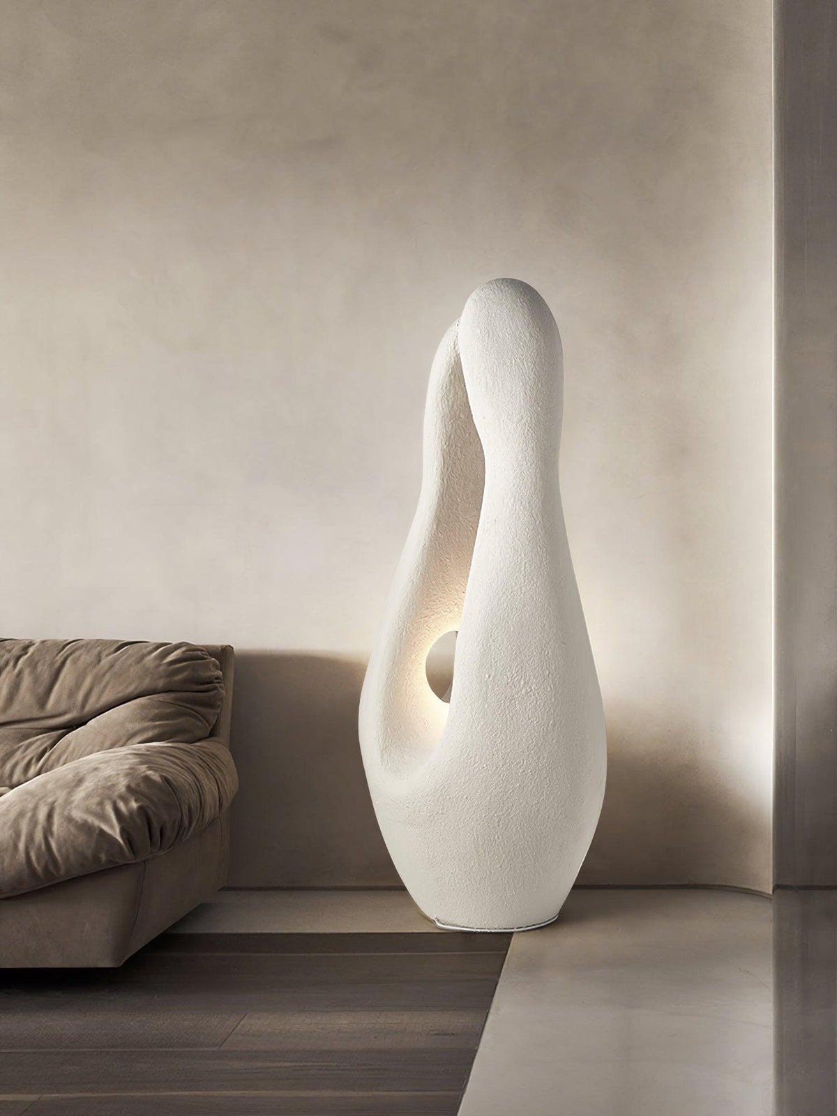 Luo Minimalist Polystyrene Floor Lamp
