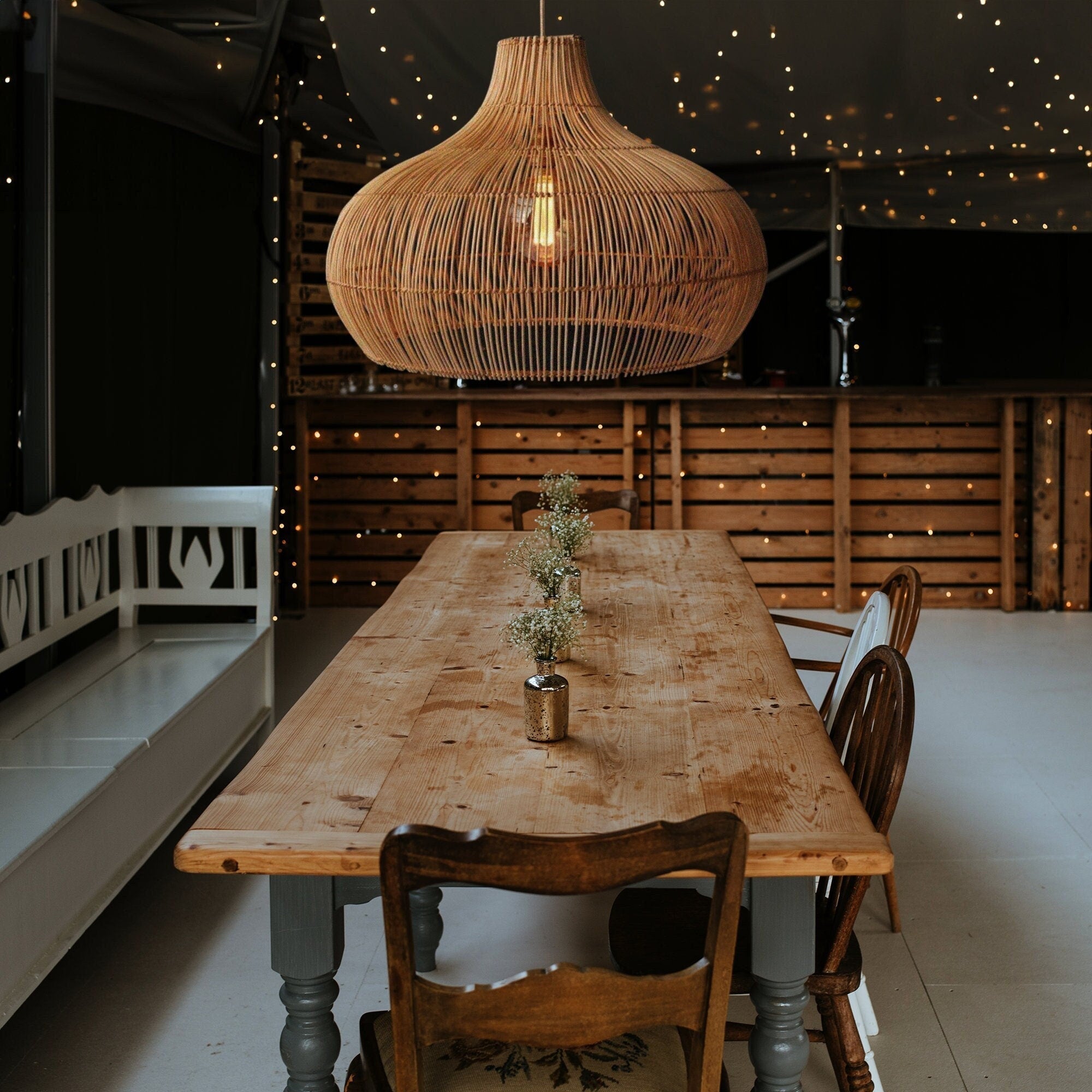 Wickle Pendant Lamp