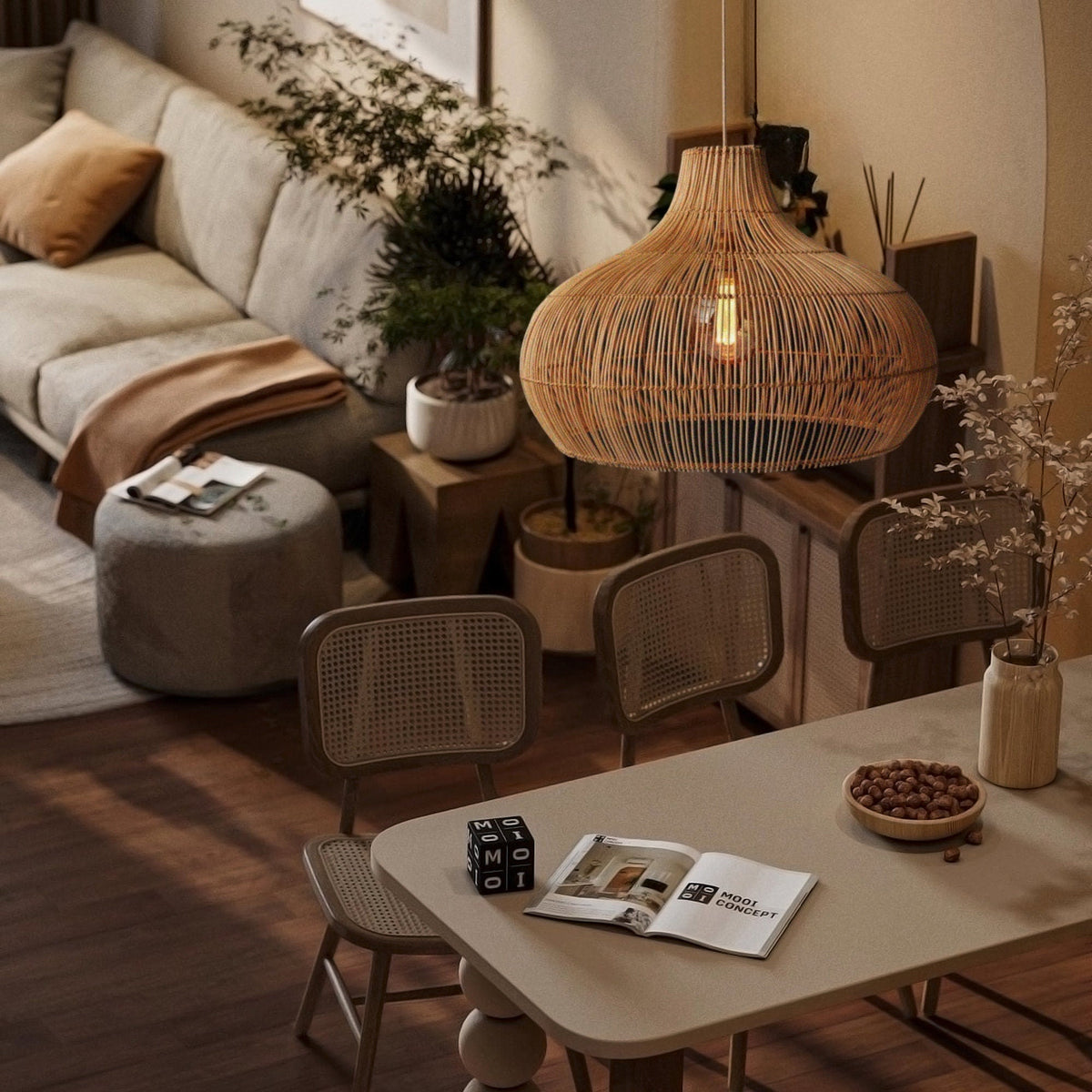 Wickle Pendant Lamp