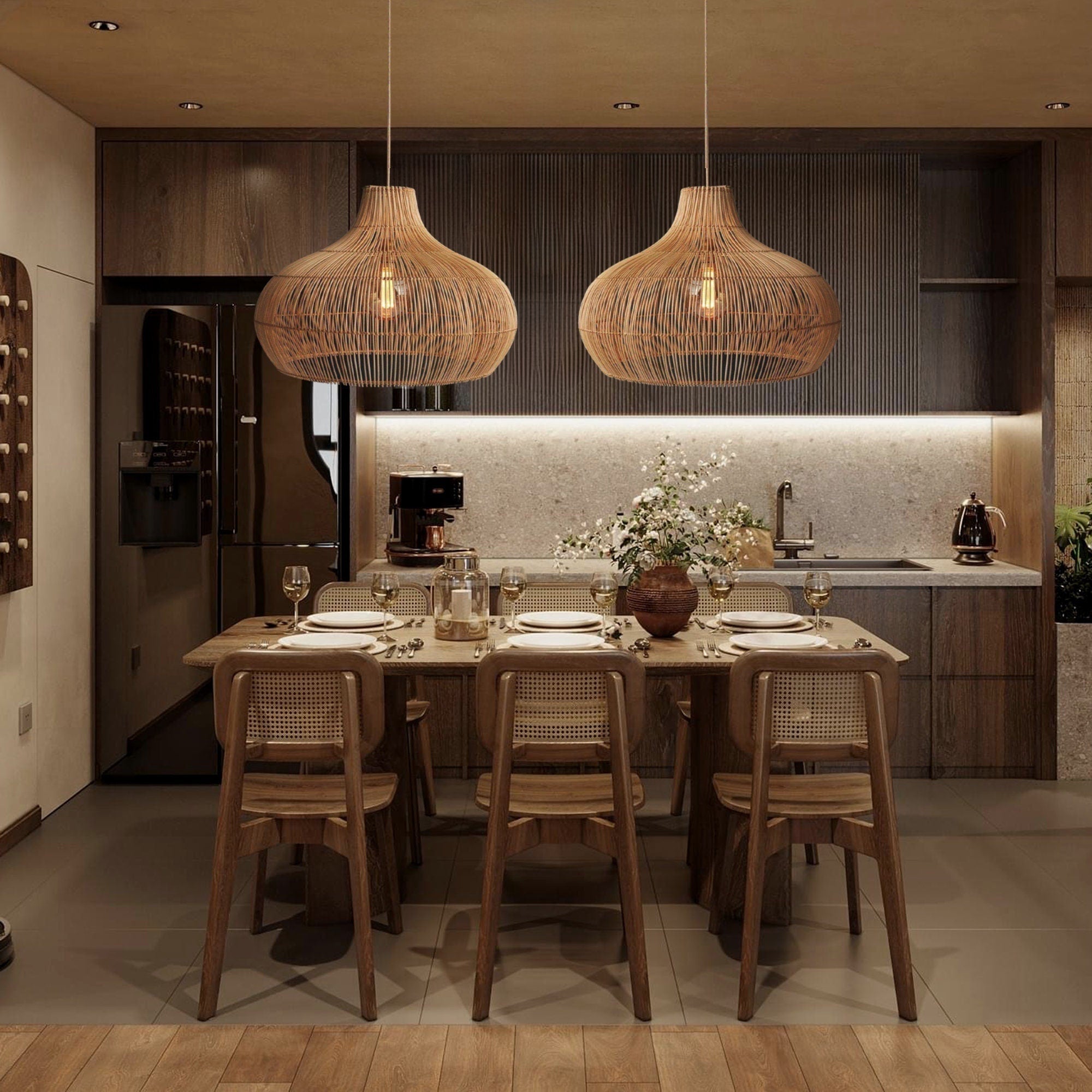 Wickle Pendant Lamp