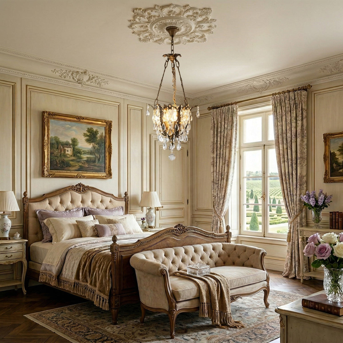Opalina Crystal Chandelier