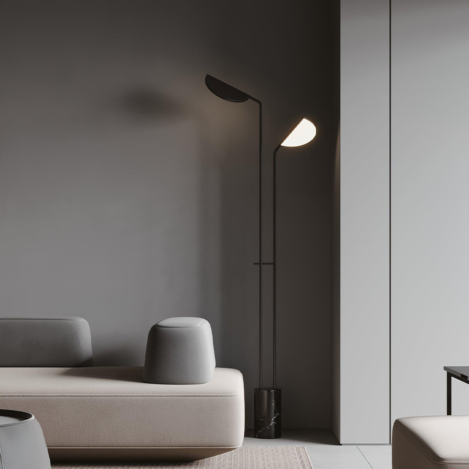 Selarielle Minimalist Marble Floor Lamp