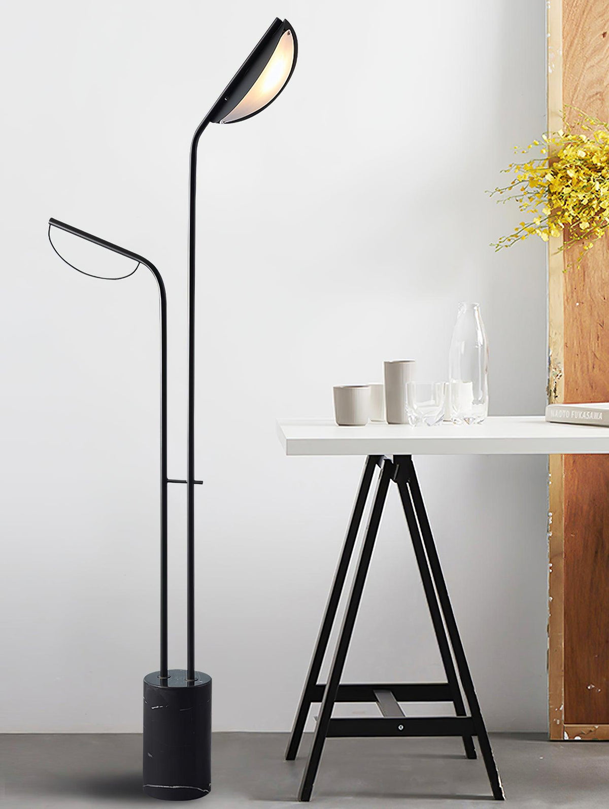 Selarielle Minimalist Marble Floor Lamp
