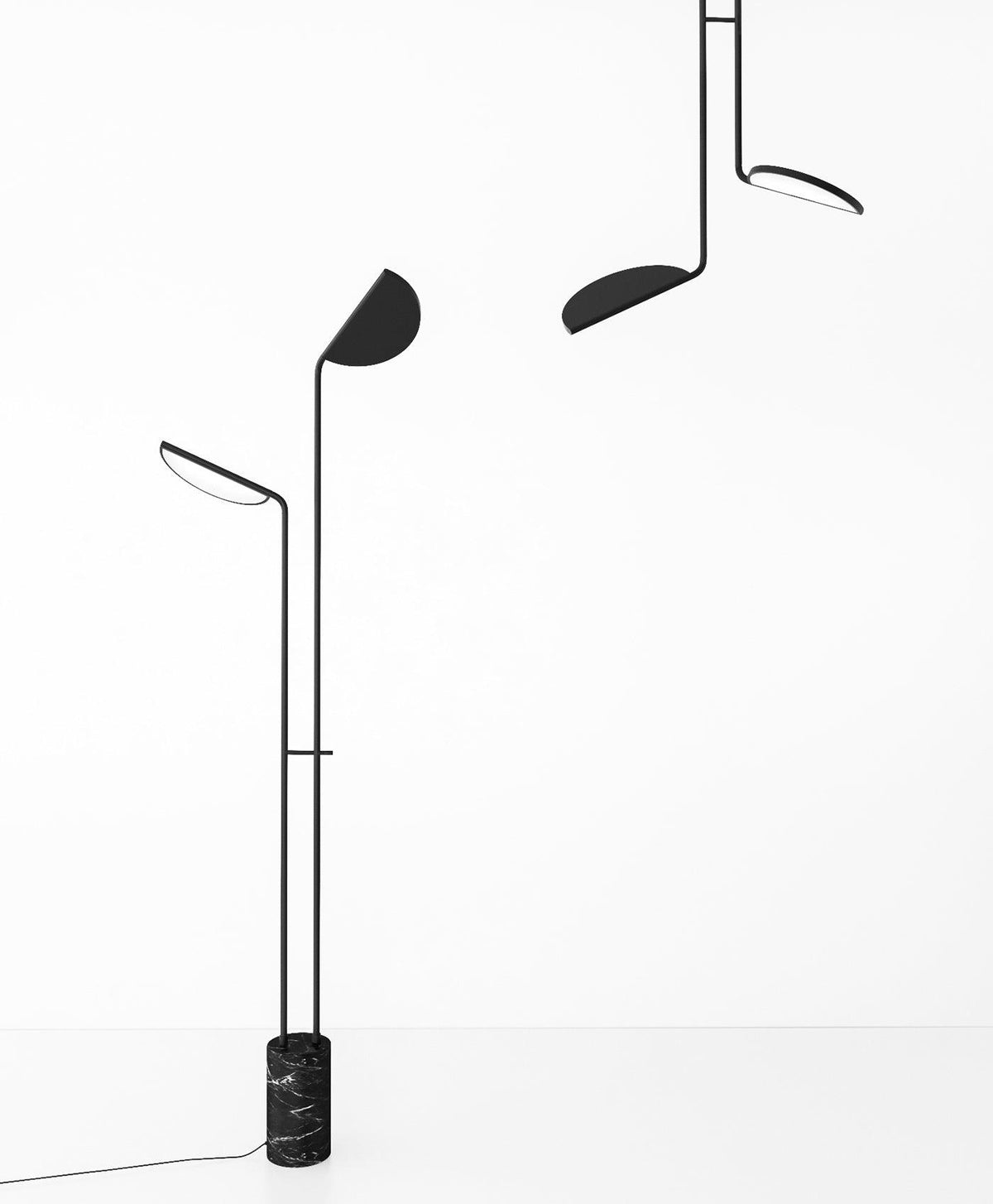 Selarielle Minimalist Marble Floor Lamp