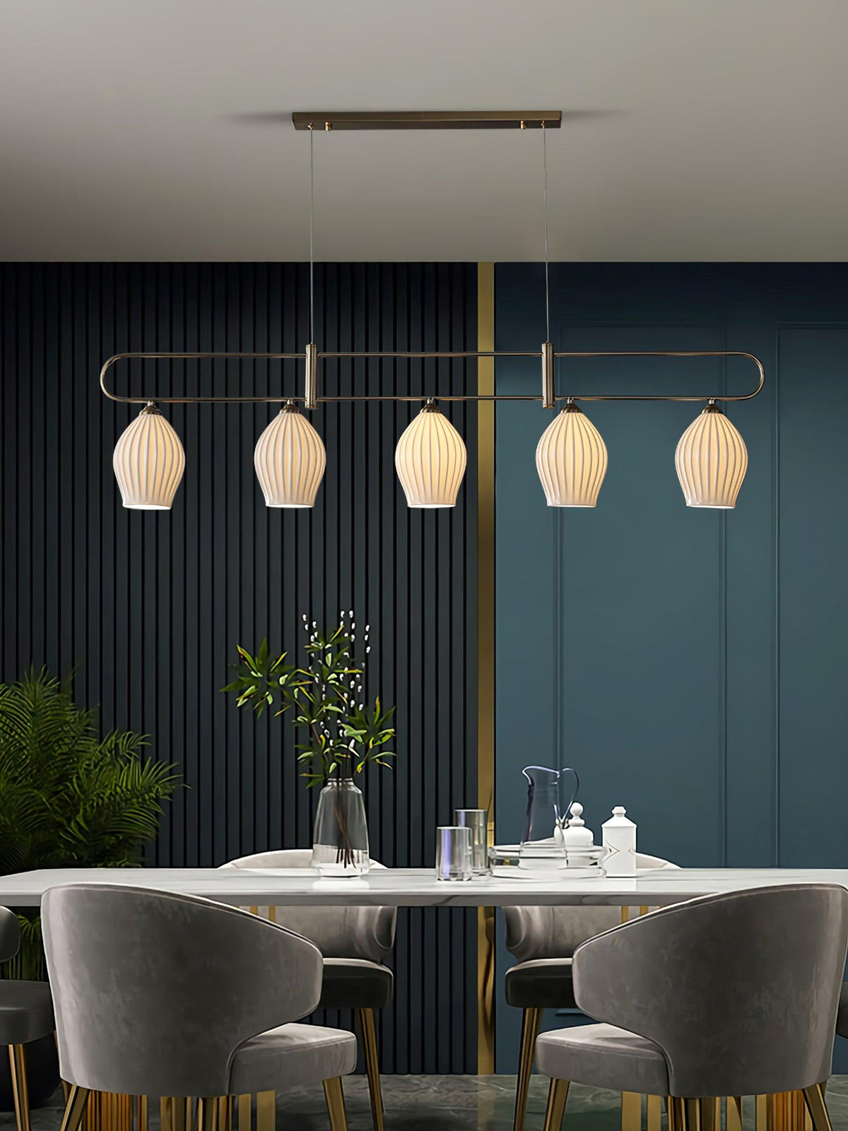 Arlirir Modern Minimalist Art Ceramic Pendant Light