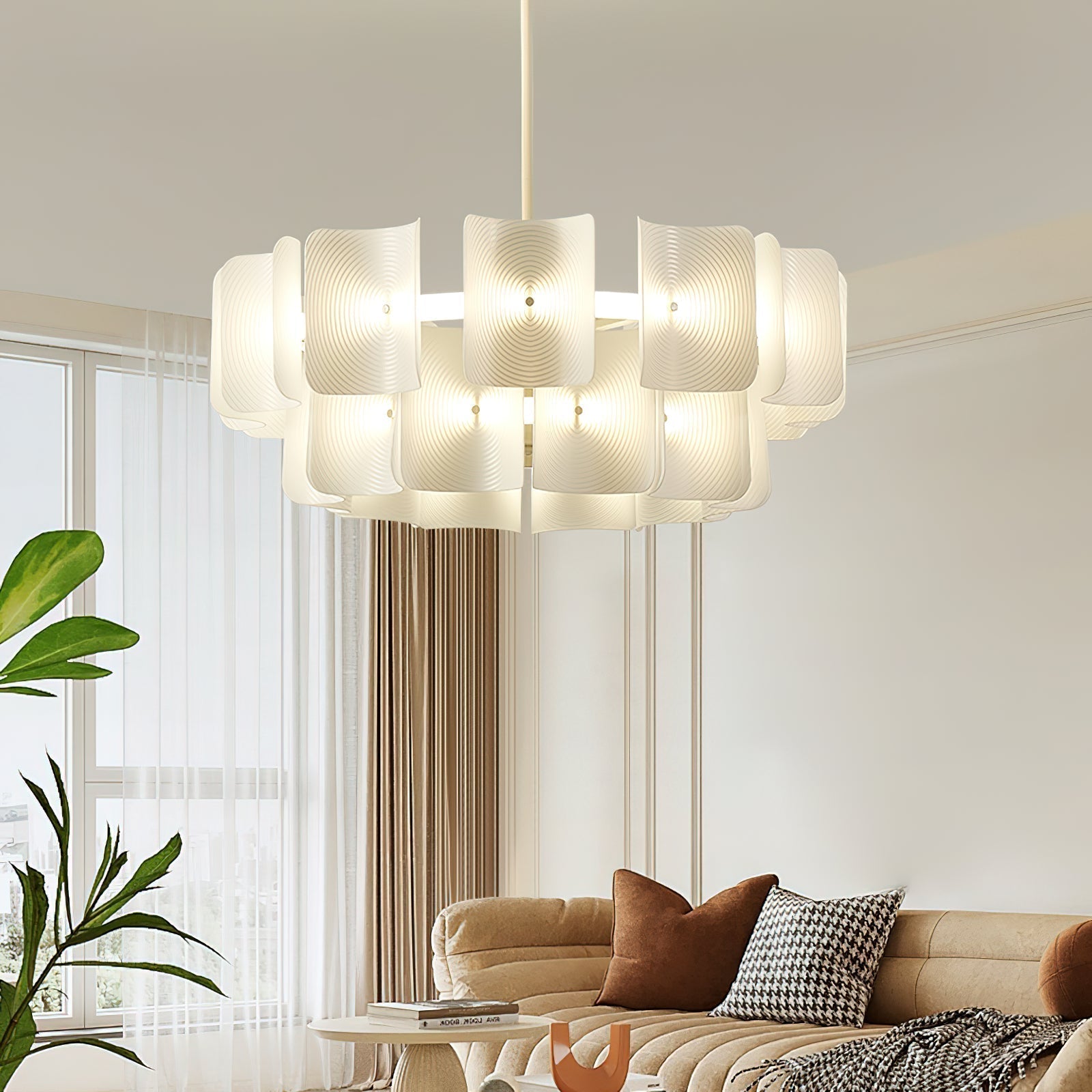 Seliriel Chandelier Fingerprint LED