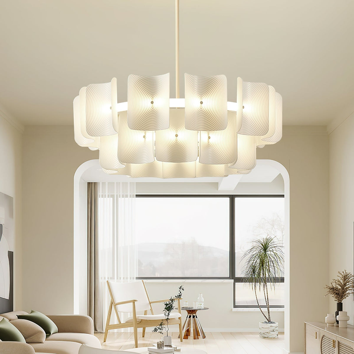 Seliriel Chandelier Fingerprint LED