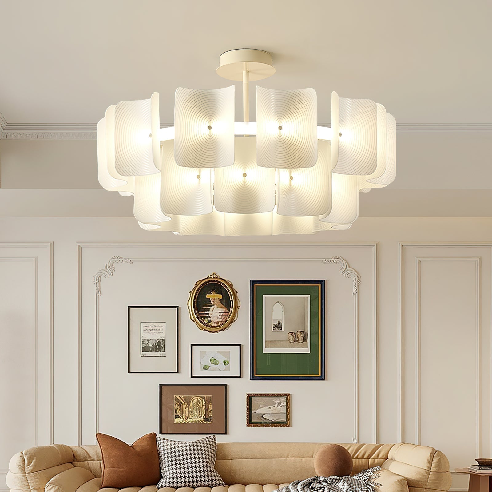 Seliriel Chandelier Fingerprint LED