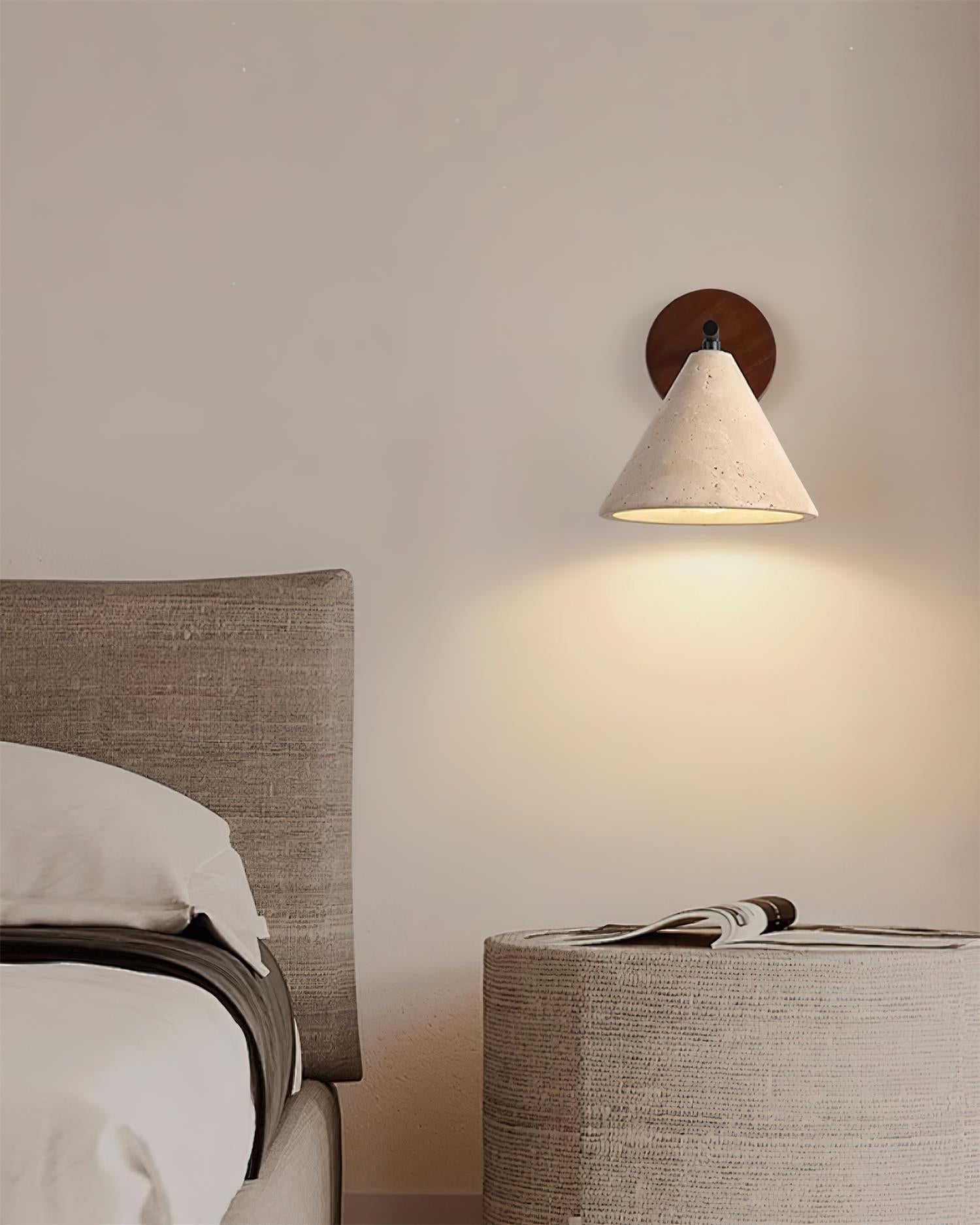 Tavero Modern Cone Wall Sconce - Neutral Decor