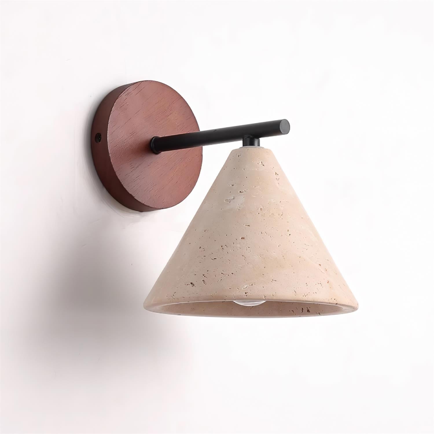 Tavero Modern Cone Wall Sconce - Neutral Decor