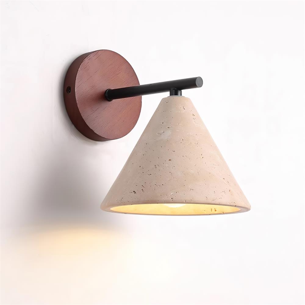 Tavero Modern Cone Wall Sconce - Neutral Decor
