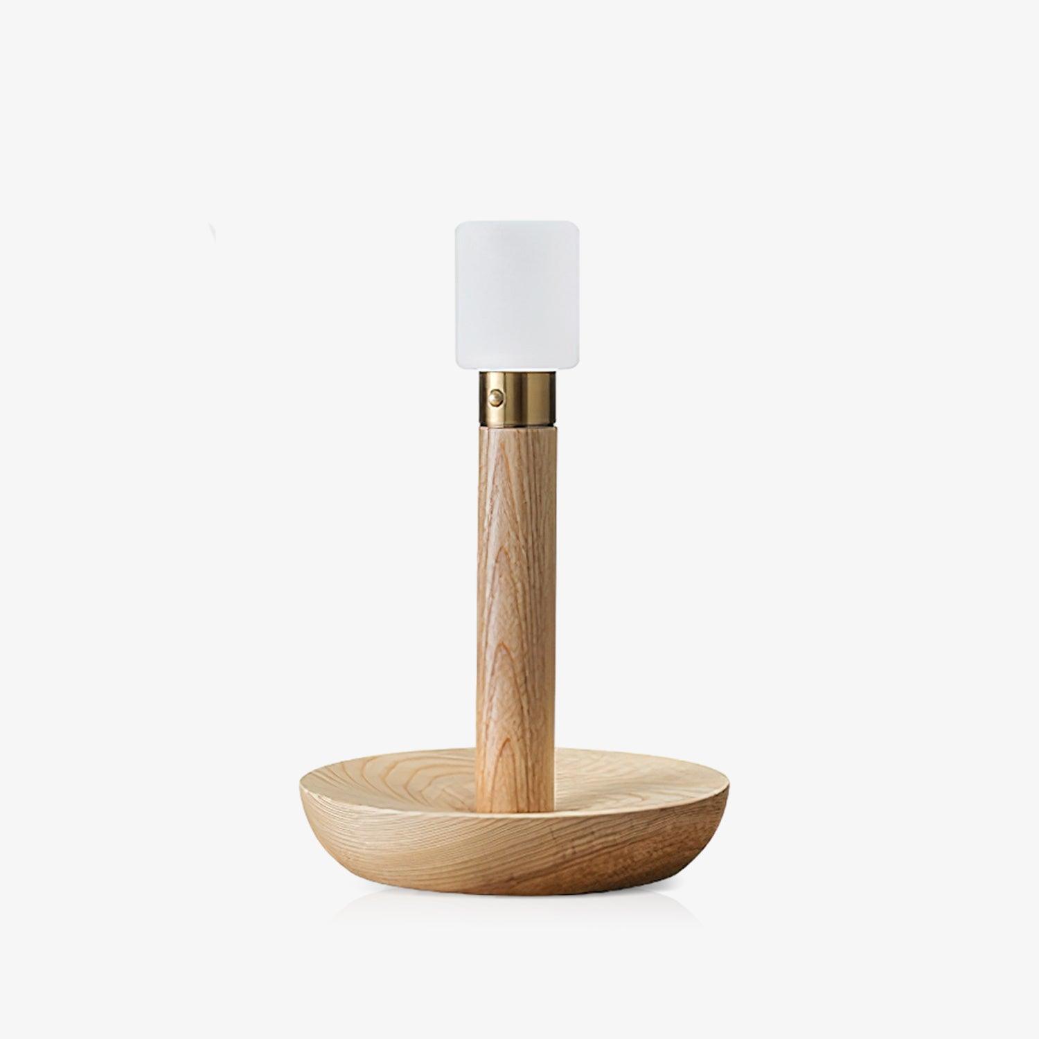 Lumaice Wood Minimalist Table Lamp