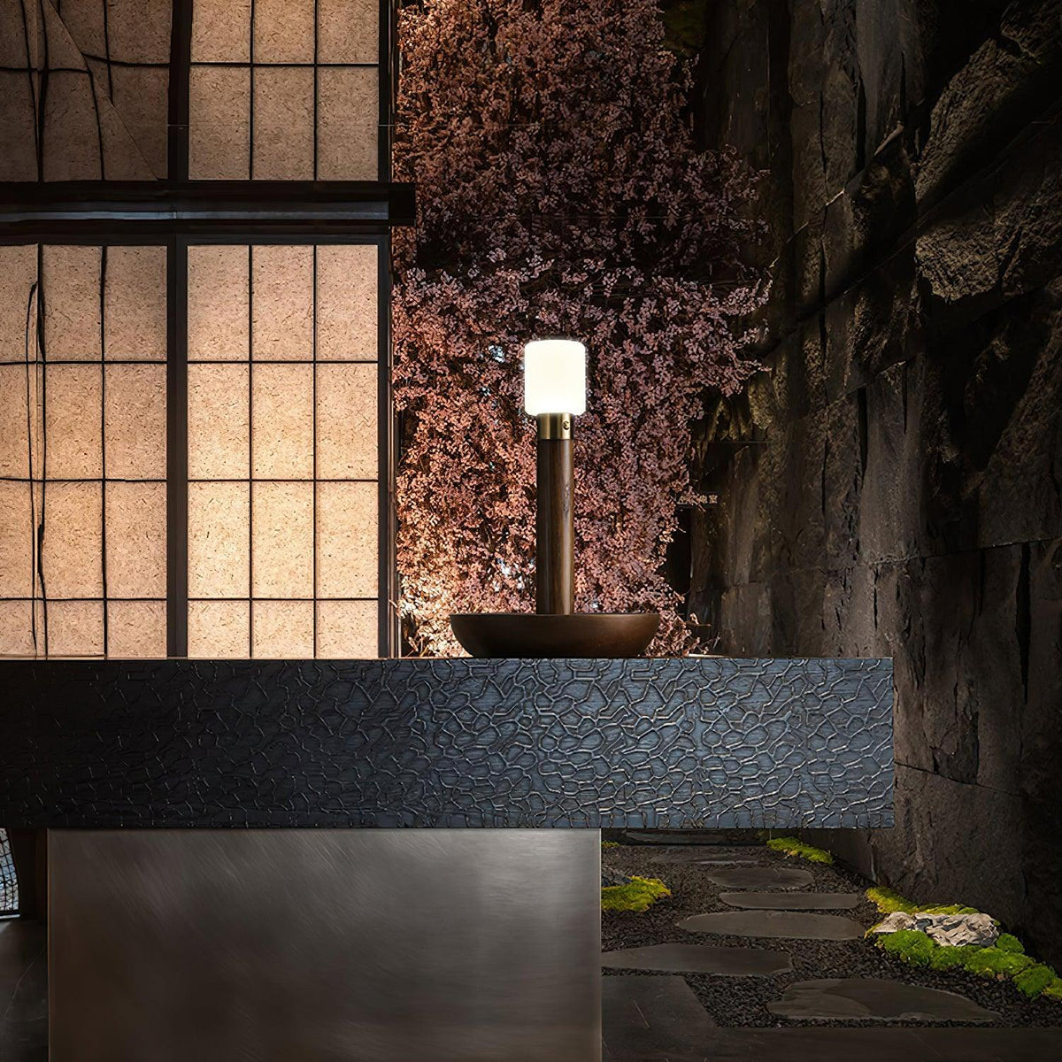 Lumaice Wood Minimalist Table Lamp