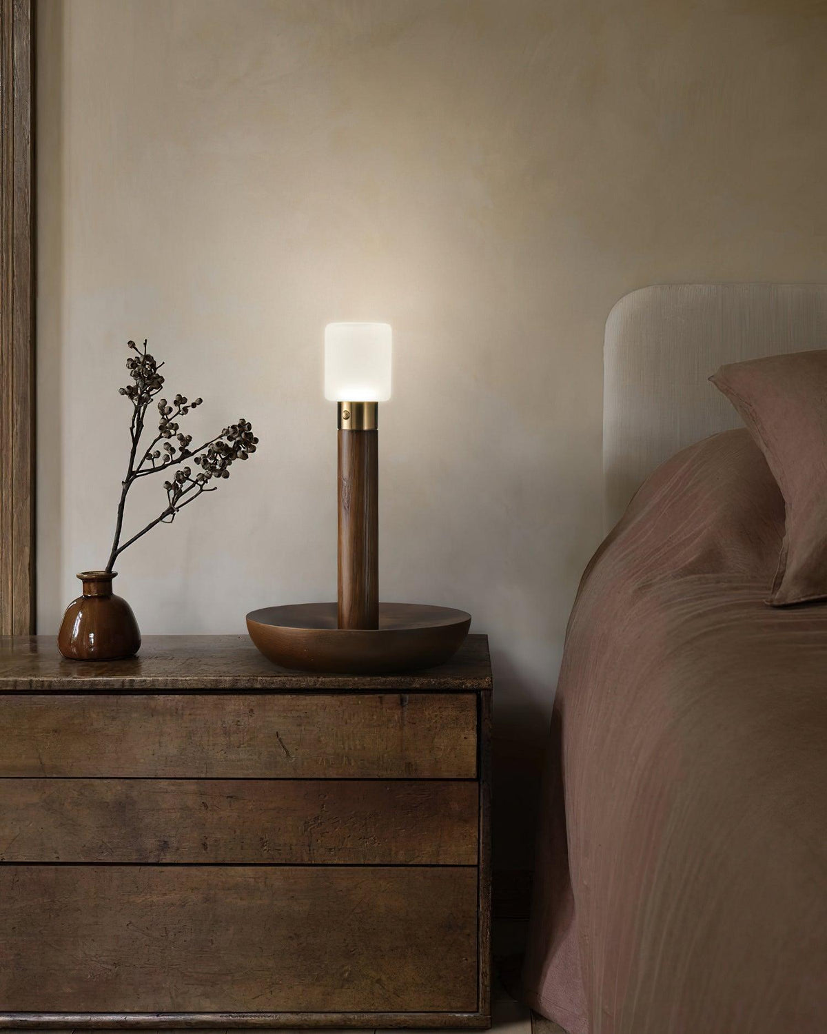Lumaice Wood Minimalist Table Lamp
